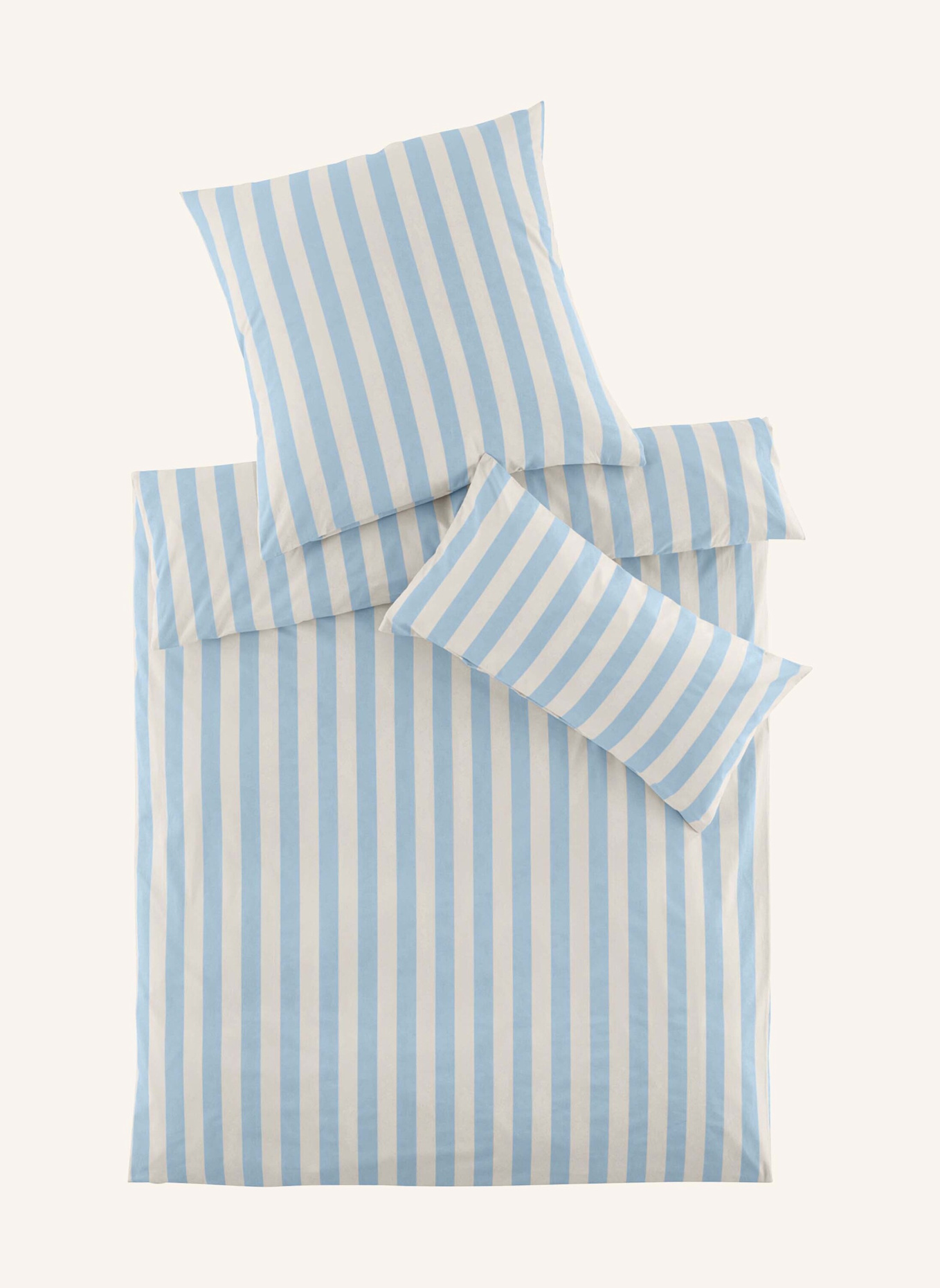 hessnatur Renforcé Bettwäsche-Set: BLAU
