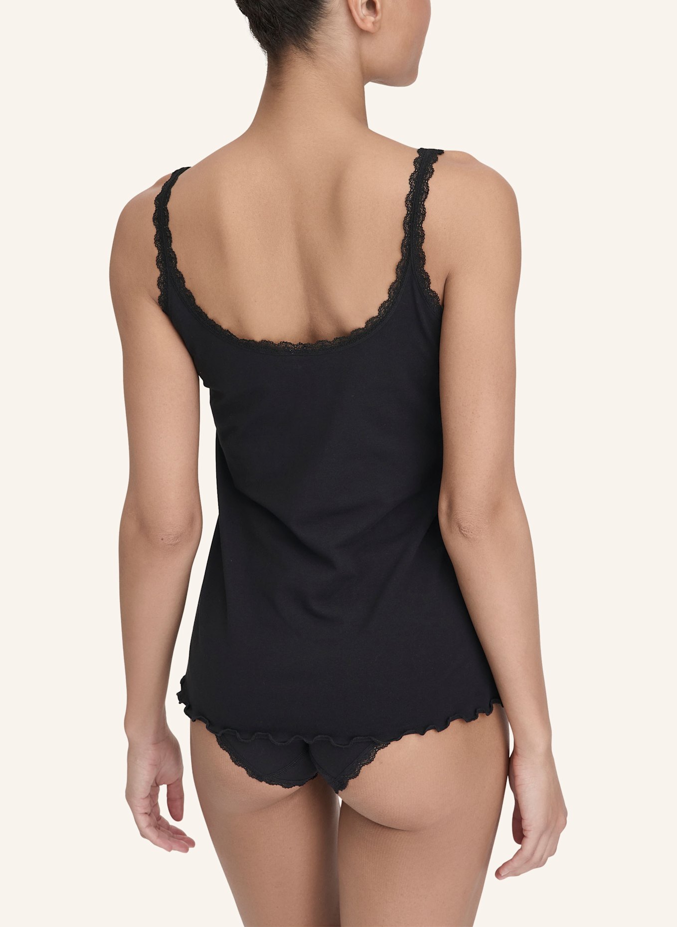 hessnatur Tanktop: SCHWARZ