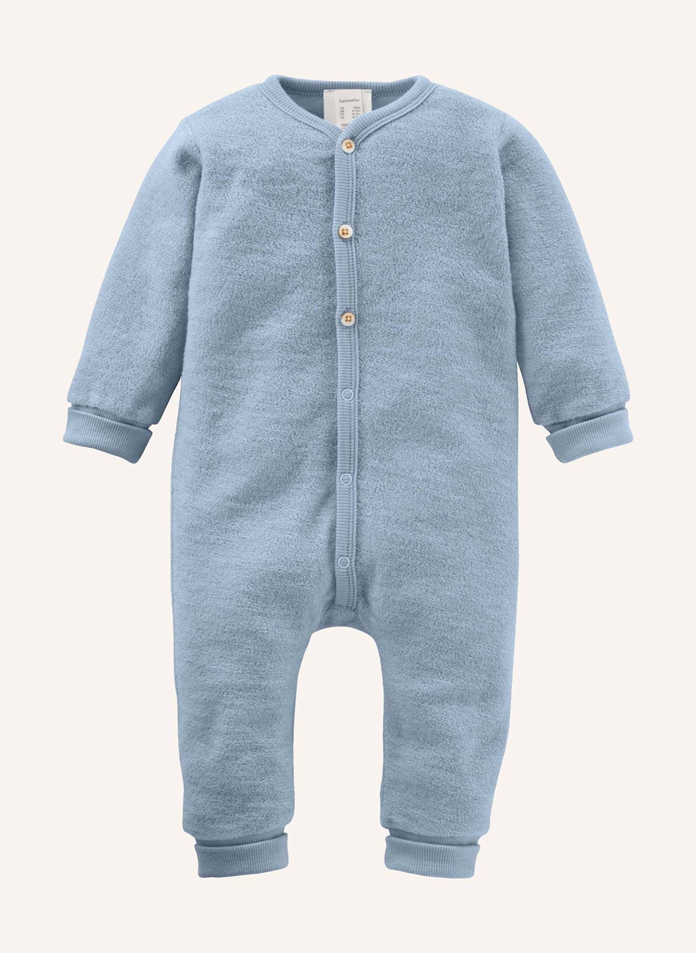 hessnatur Schlaf-Overall: BLAU