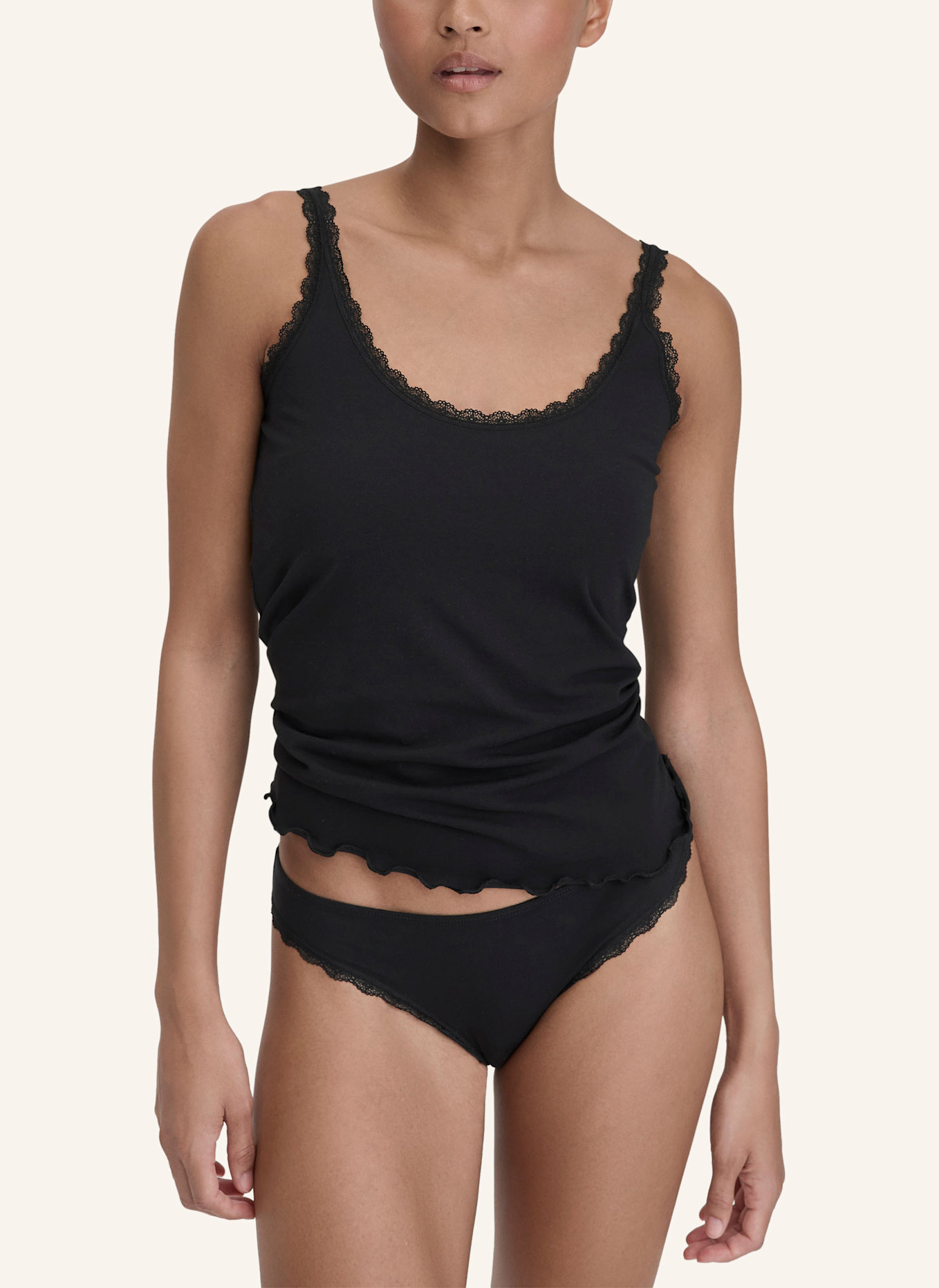 hessnatur Slip: SCHWARZ