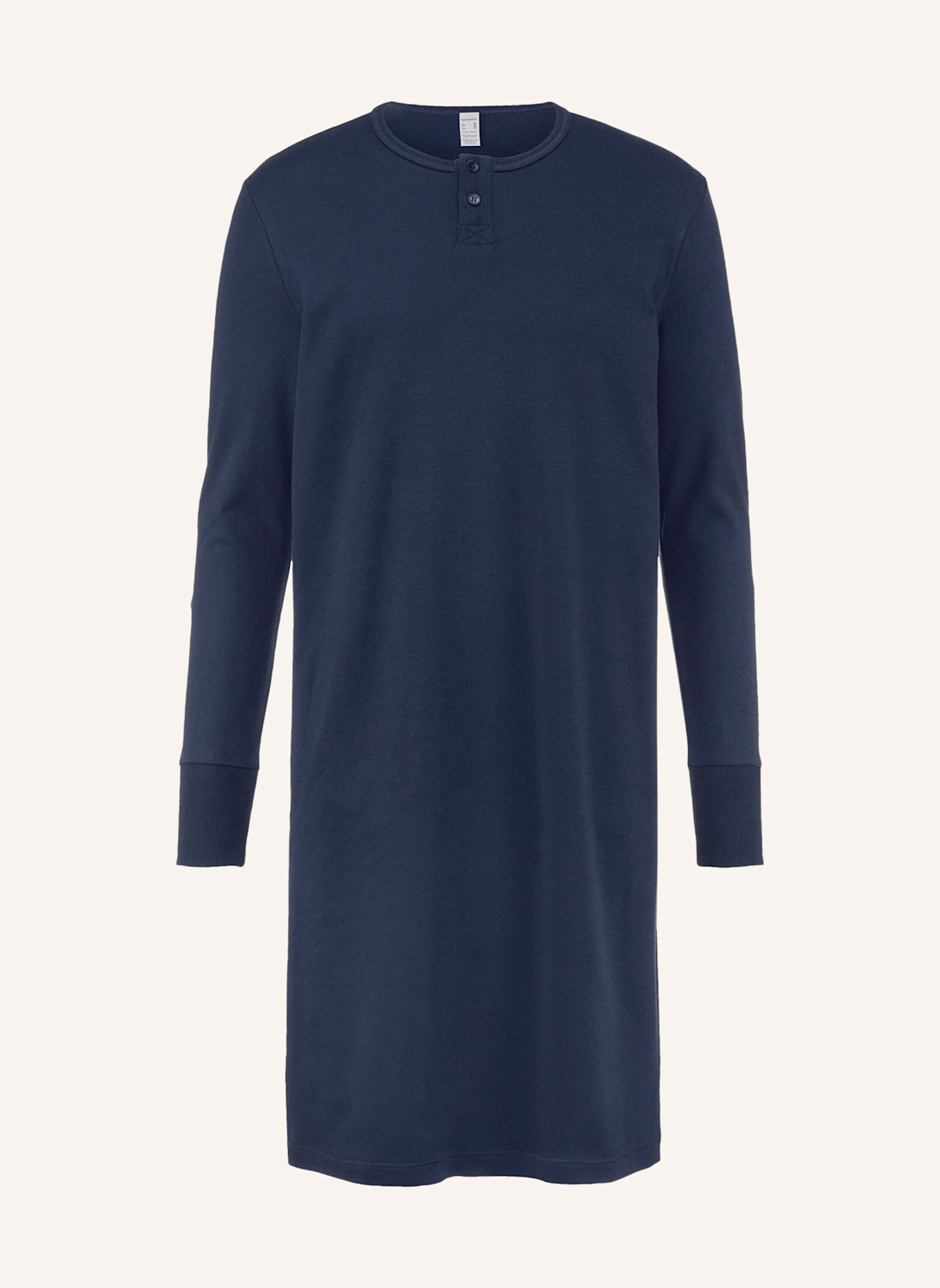 hessnatur Schlafhemd: BLAU