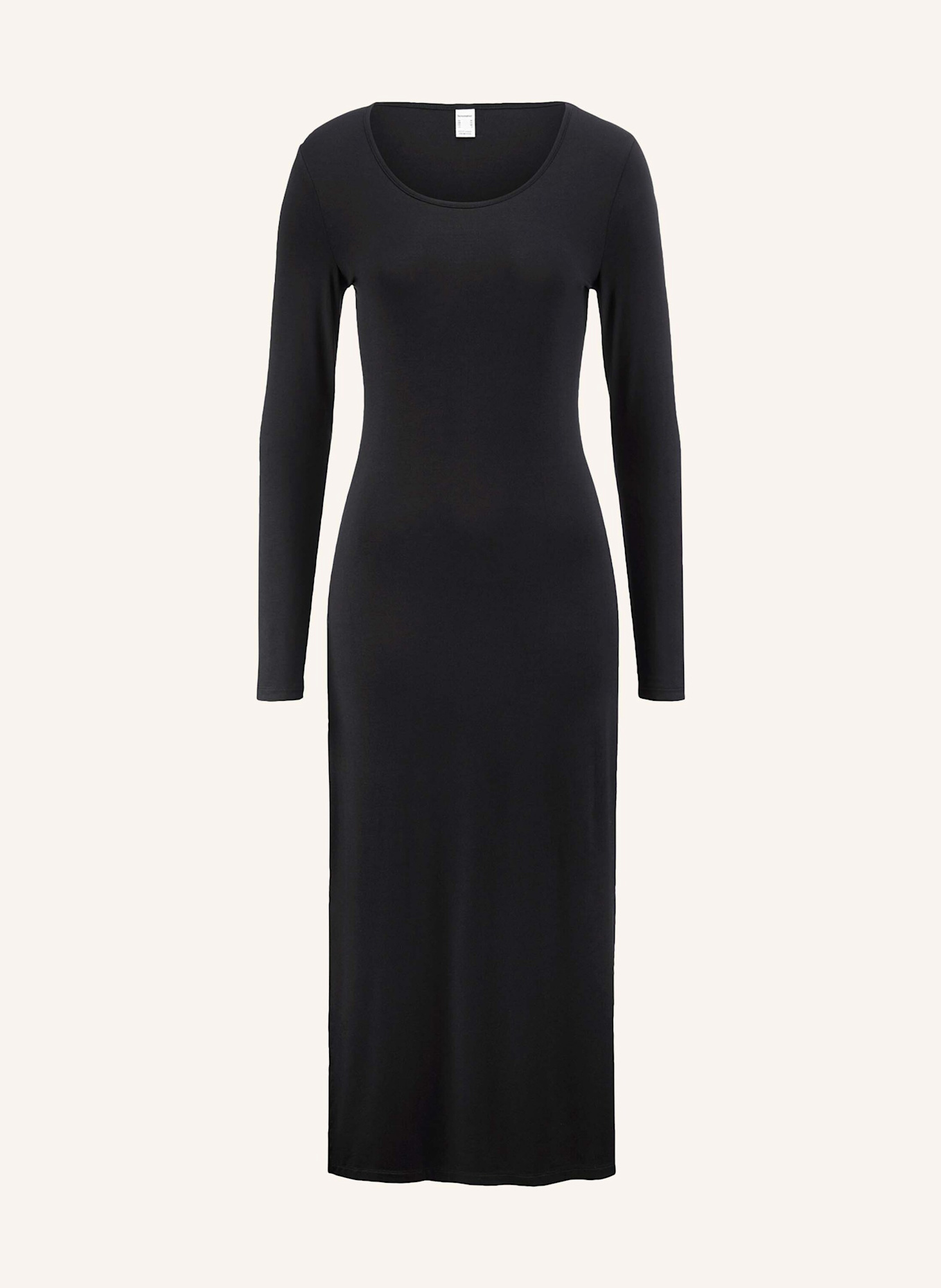 hessnatur Nachthemd: SCHWARZ