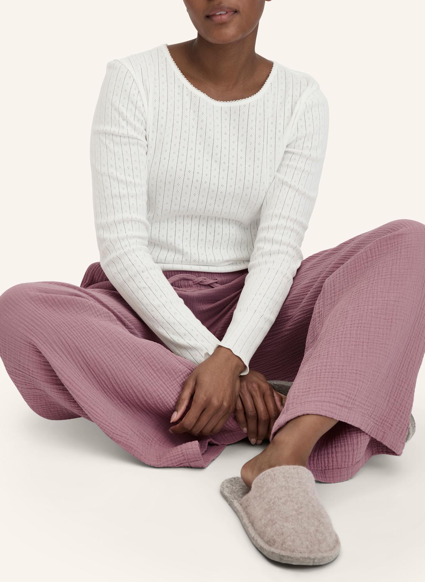 hessnatur Musselin Schlafhose: ROSA