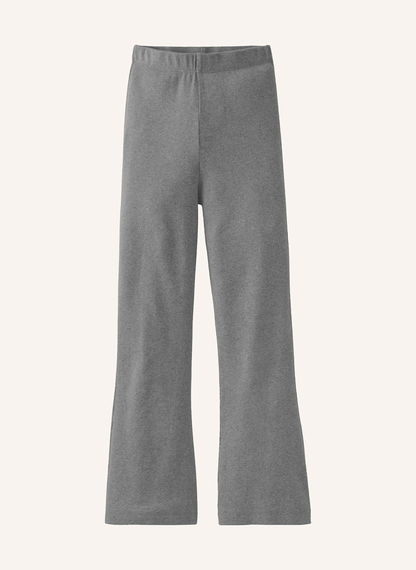 hessnatur Rib Leggings: GRAU