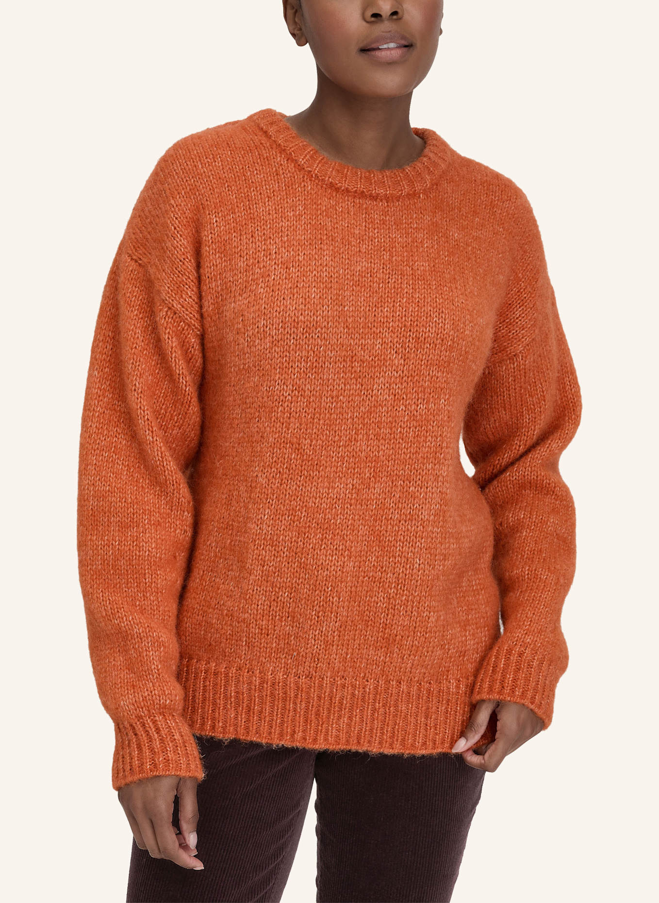 hessnatur Strick Pullover: ROT