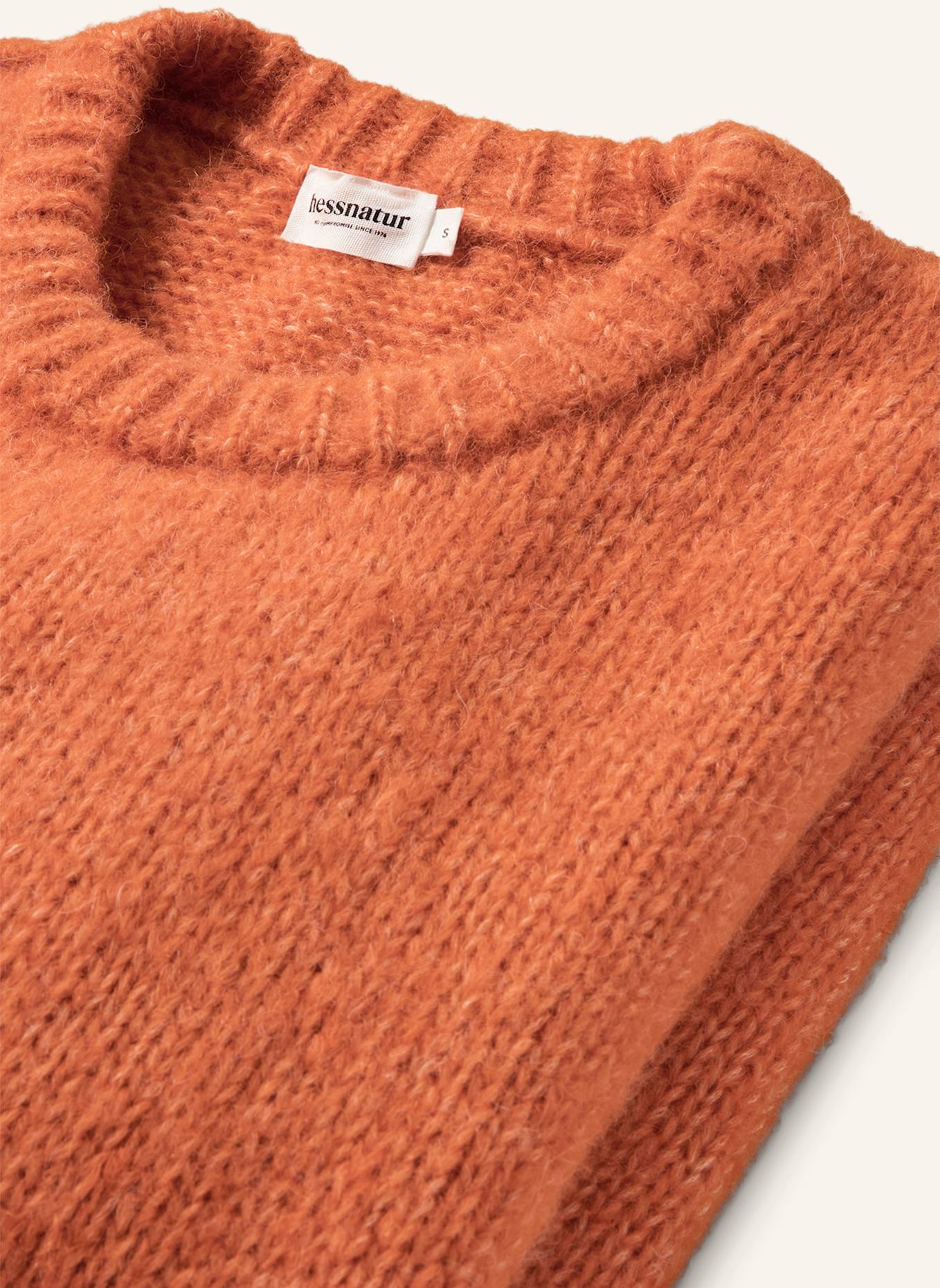 hessnatur Strick Pullover: ROT