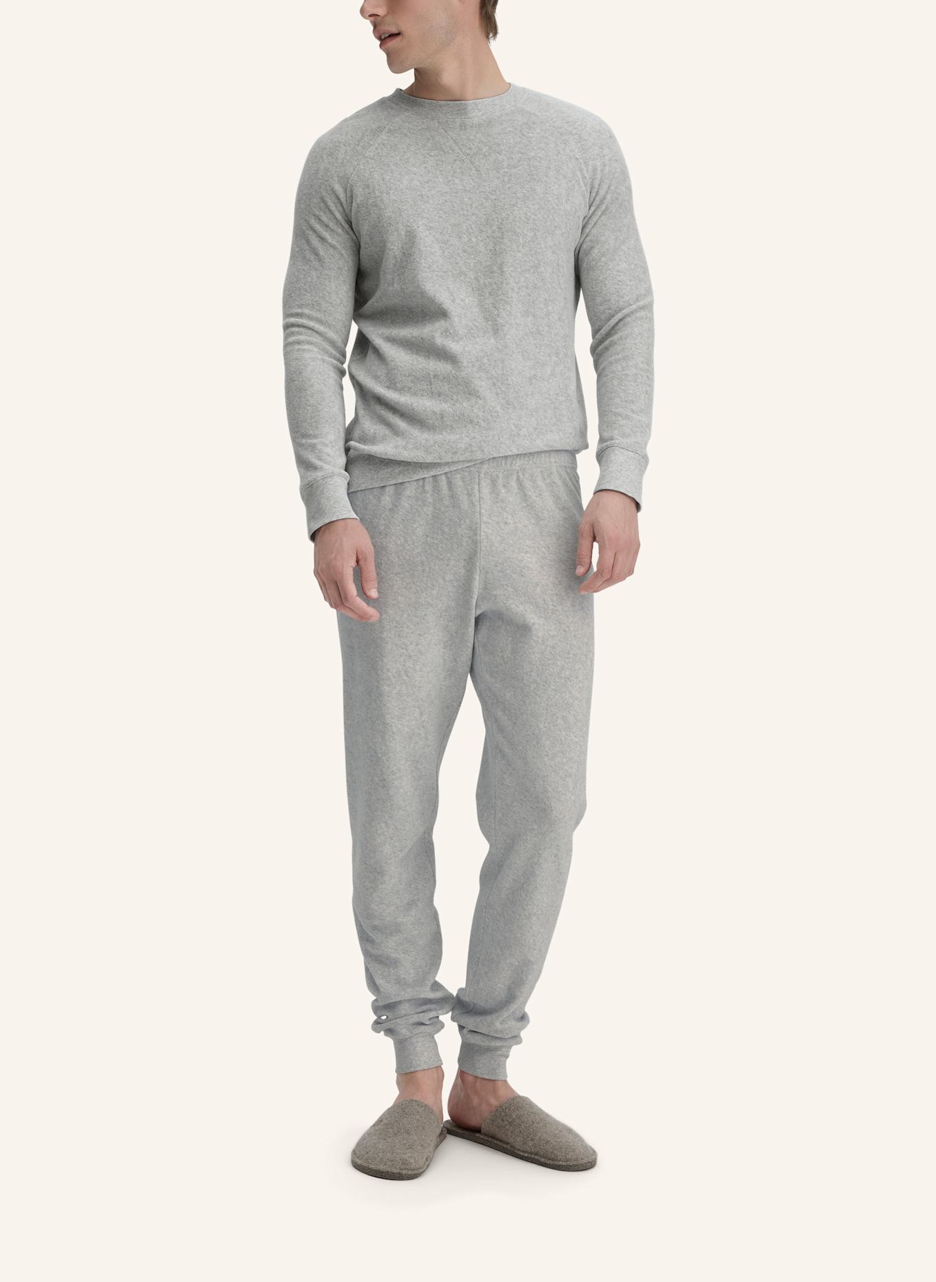 hessnatur Frottee Schlafhose Relaxed: GRAU