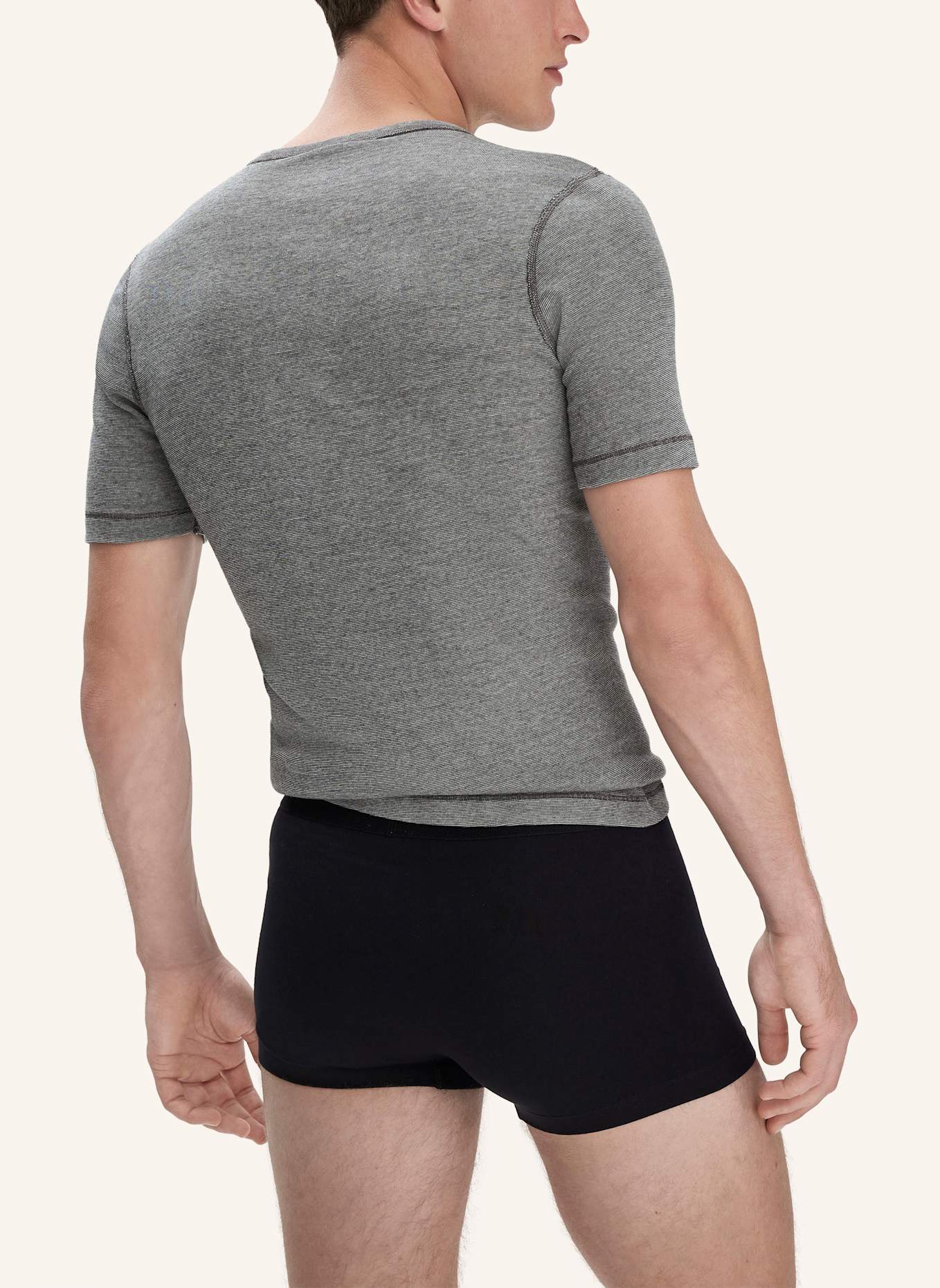 hessnatur Pants Regular Cut 3er-Pack: SCHWARZ