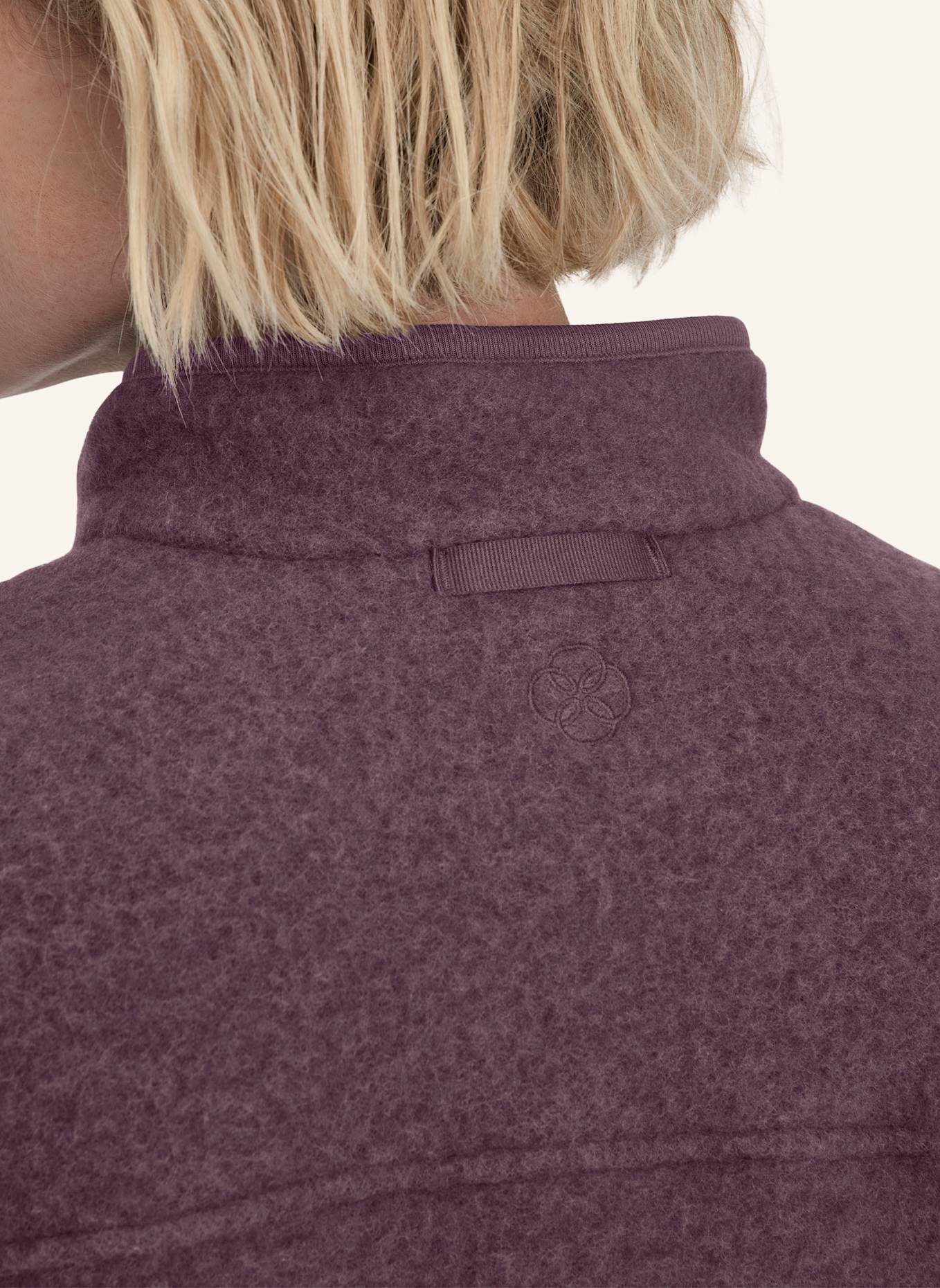 hessnatur Wollfleece Jacke: ROSA