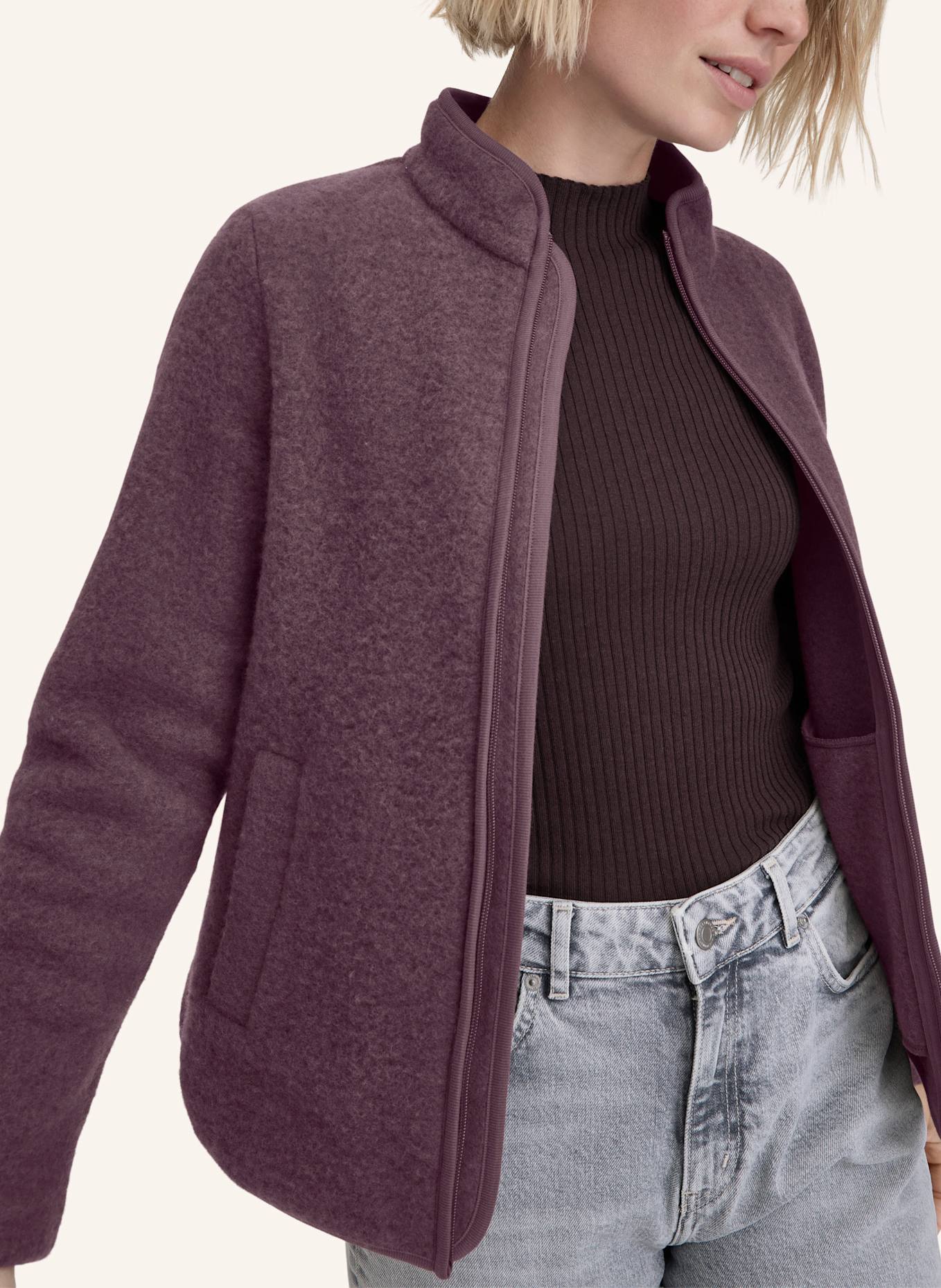 hessnatur Wollfleece Jacke: ROSA