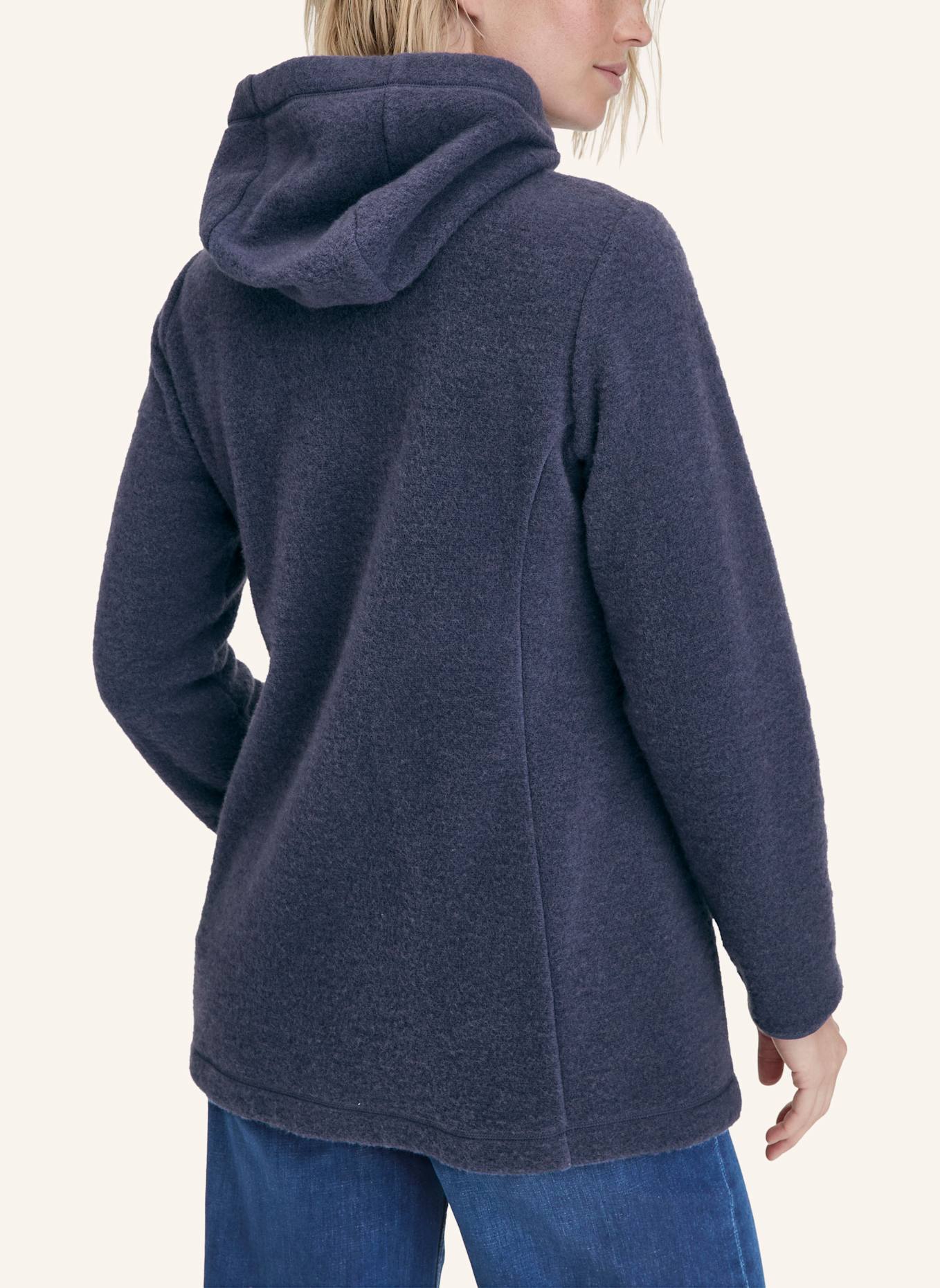 hessnatur Wollfleece Kapuzen-Jacke: LILA