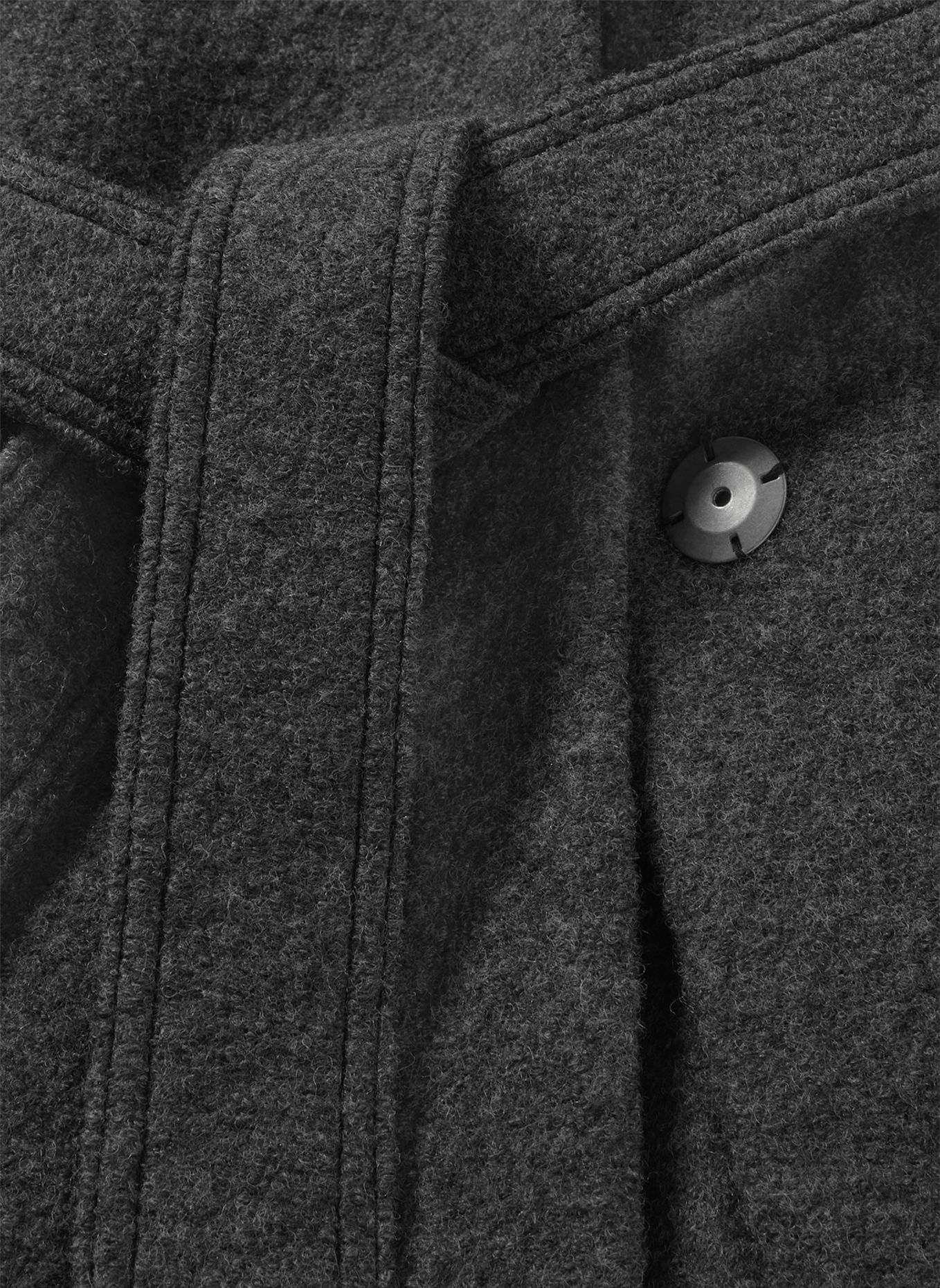 hessnatur Mantel: GRAU