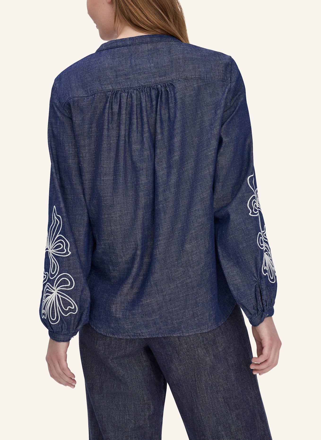 hessnatur Jeans Bluse: BLAU