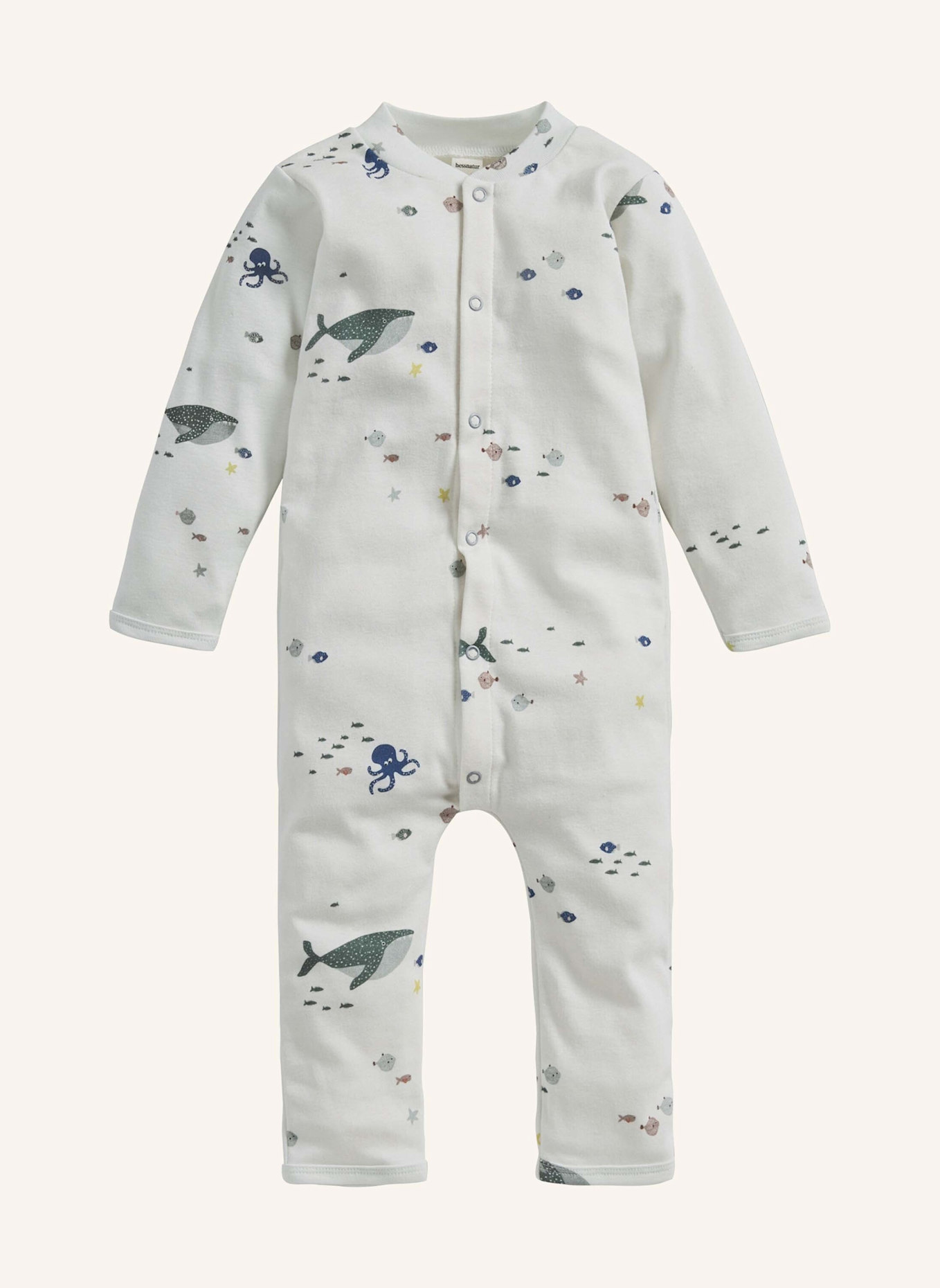 hessnatur Schlafoverall: GRAU