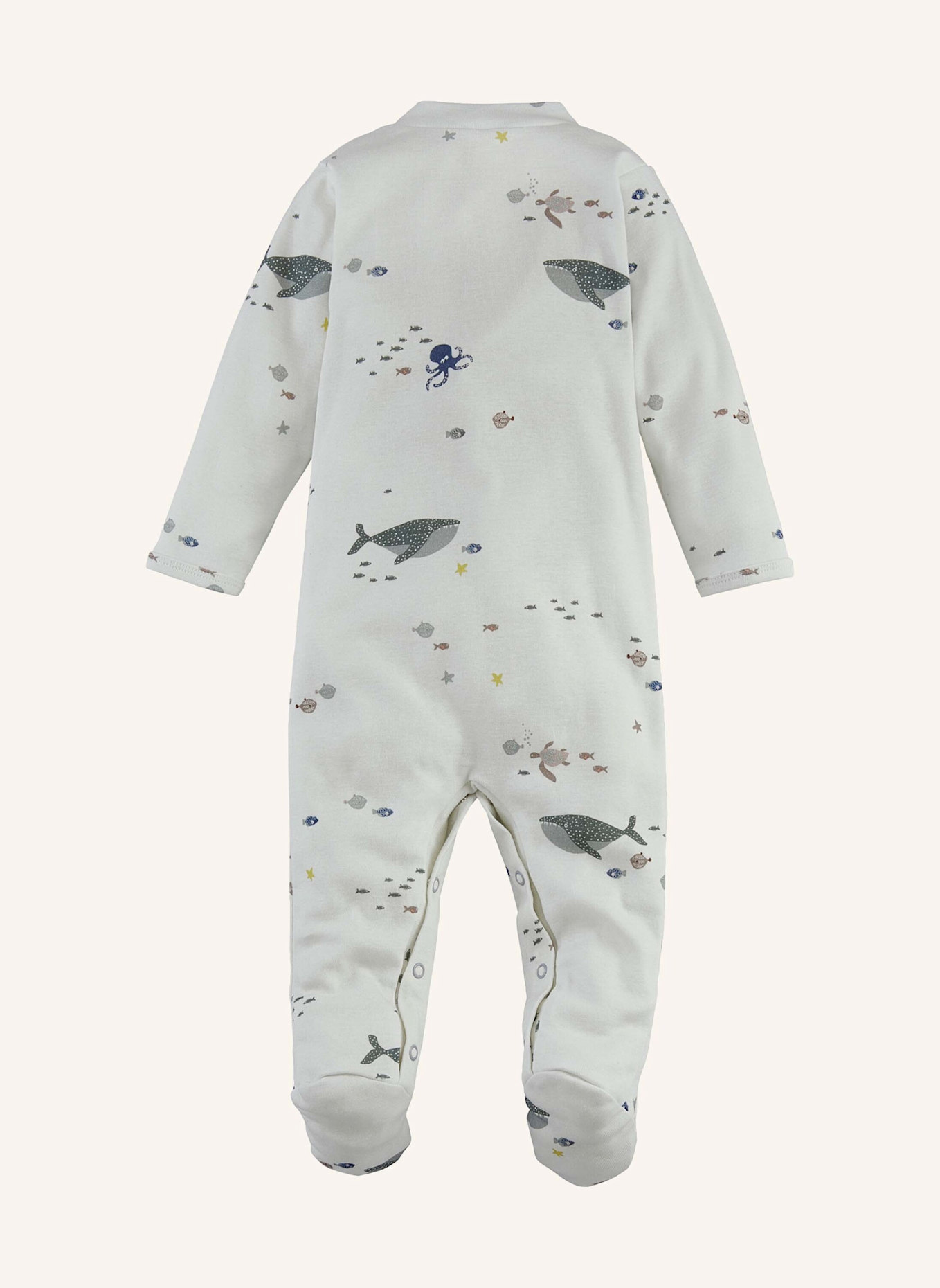 hessnatur Schlafoverall: GRAU