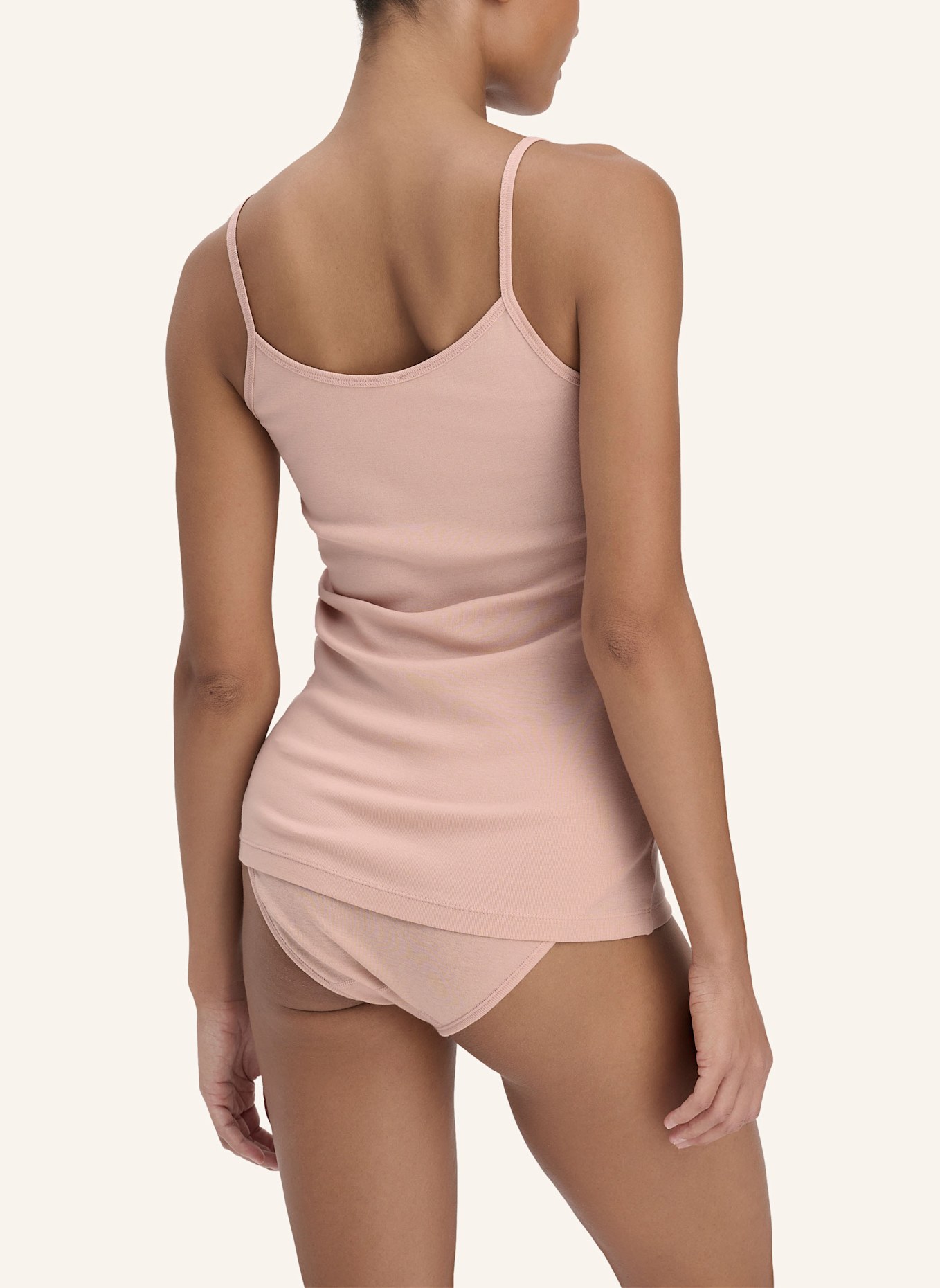 hessnatur Spaghetti Top Fitted 2er-Set: ROSA