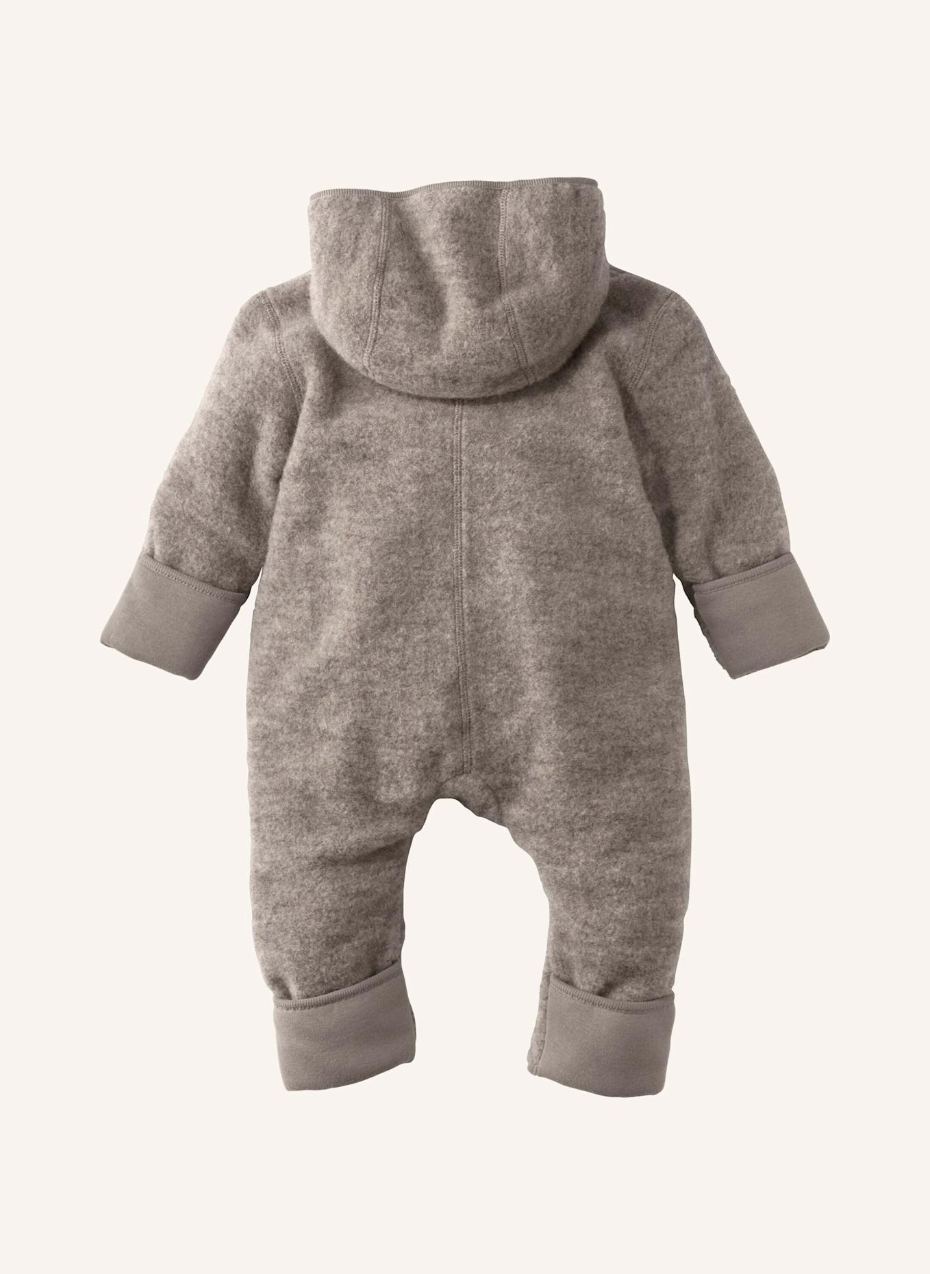 hessnatur Wollfleece Overall: GRAU