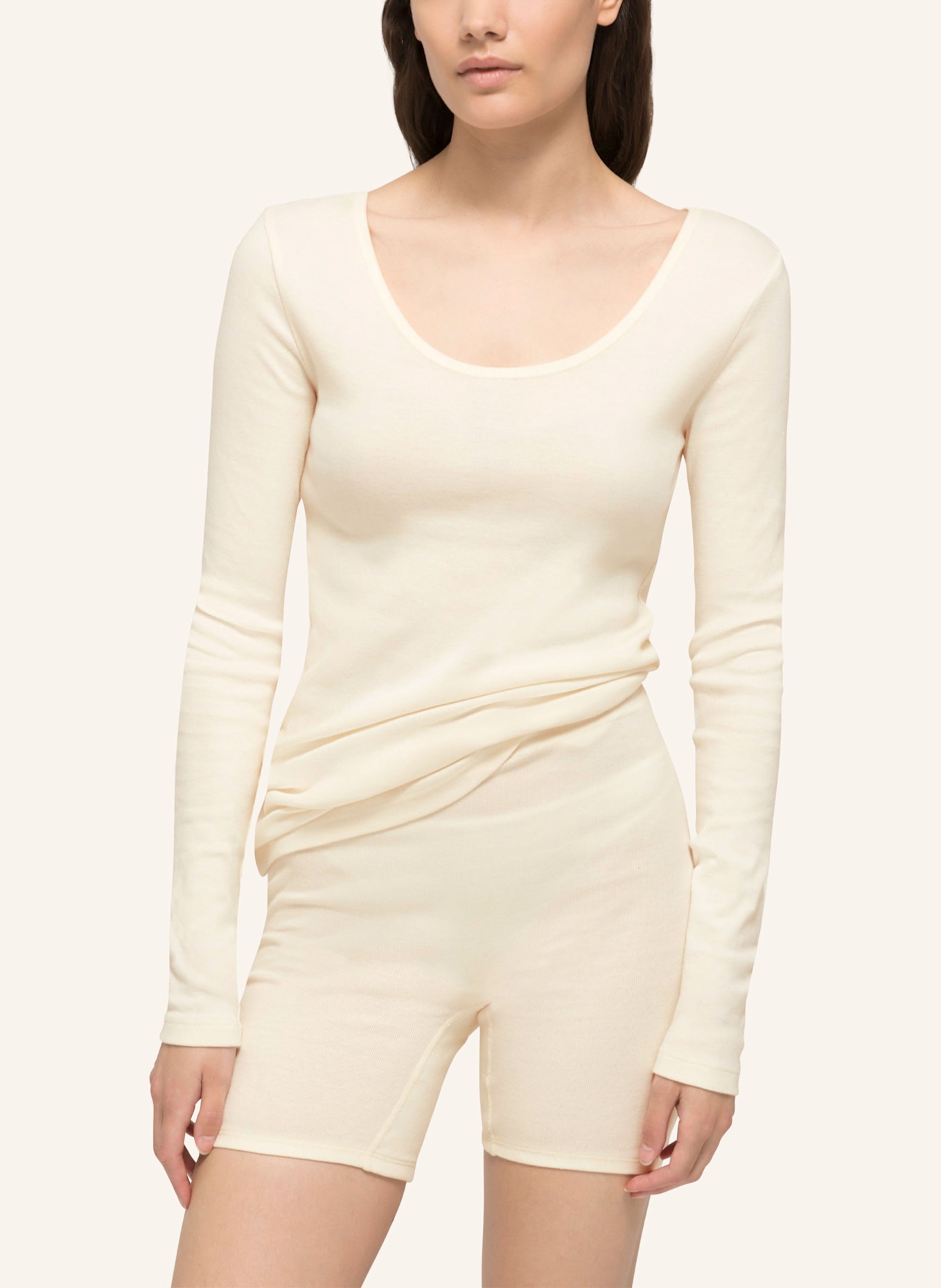 hessnatur Pants: BEIGE