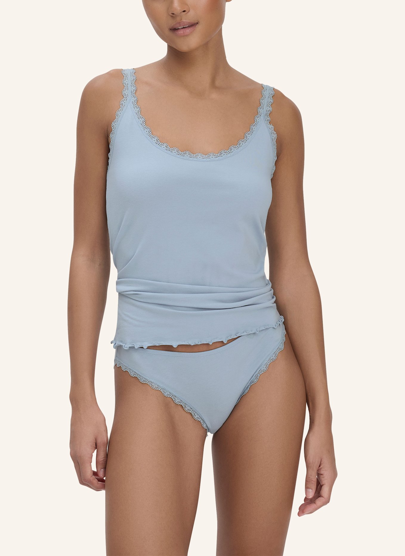 hessnatur Slip: BLAU