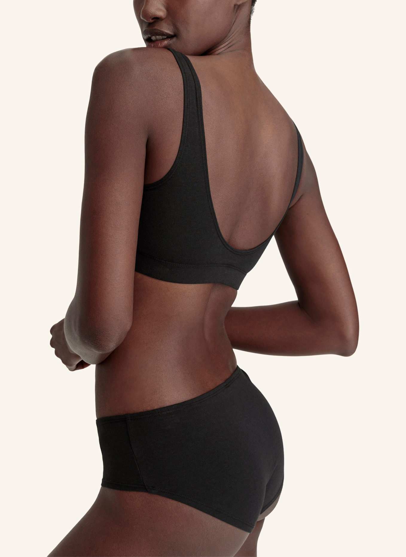 hessnatur Bustier mit Softbund: SCHWARZ