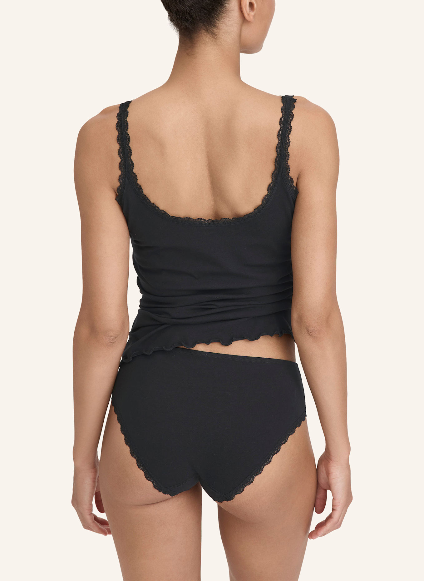 hessnatur Panty: SCHWARZ