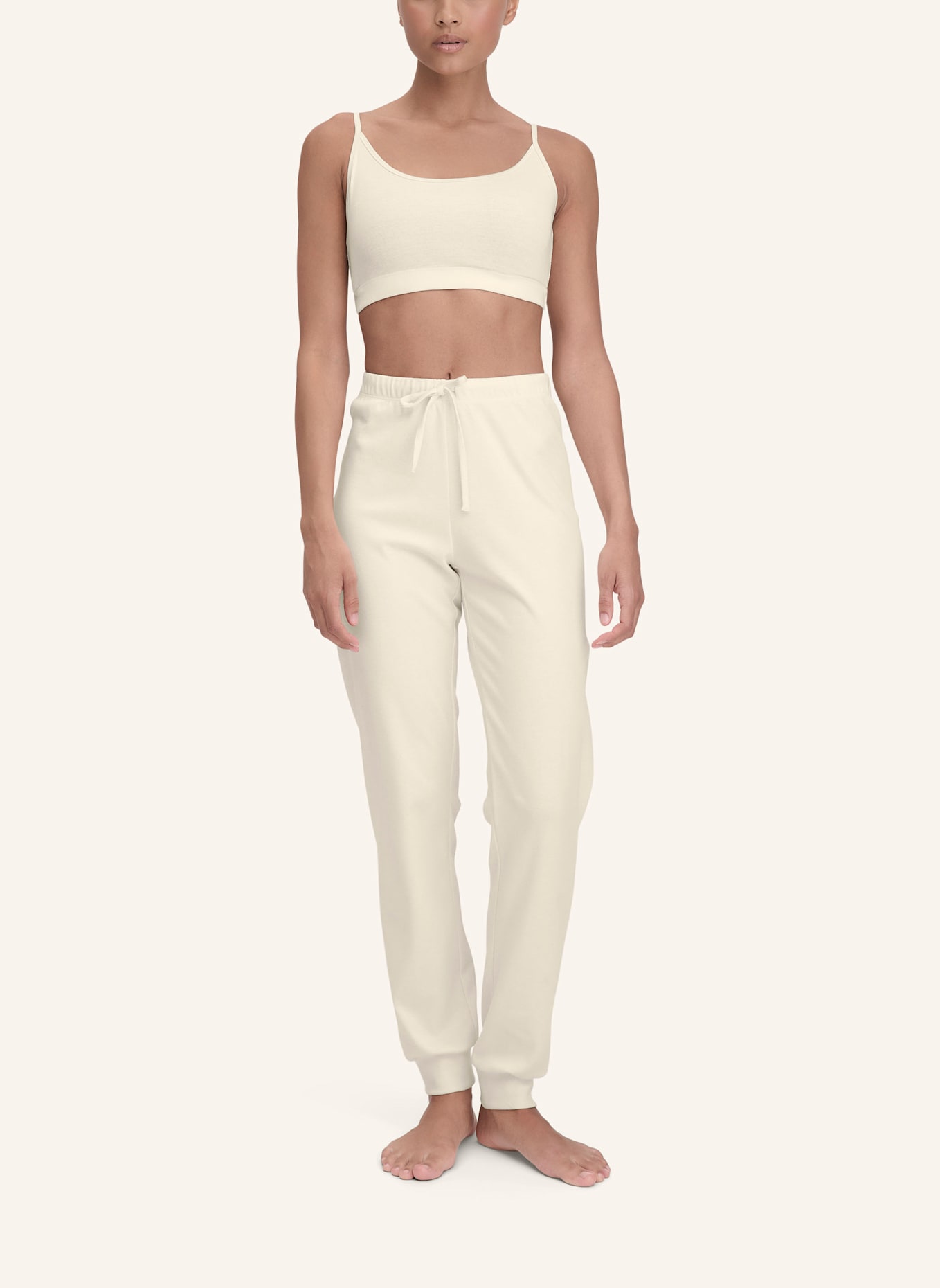 hessnatur Pyjamahose: BEIGE