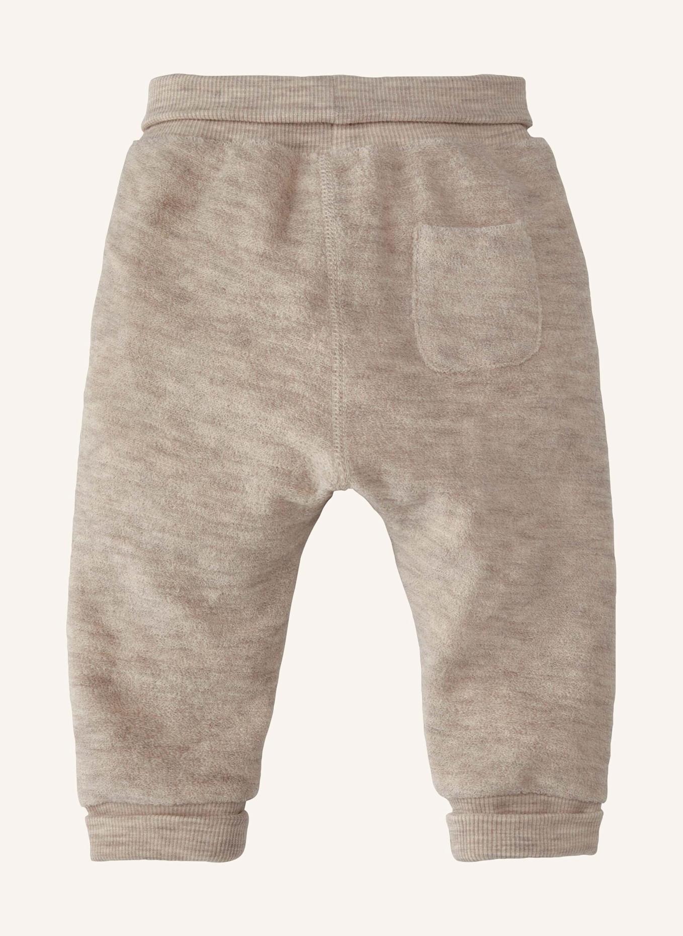 hessnatur Wollfrottee-Hose: BEIGE