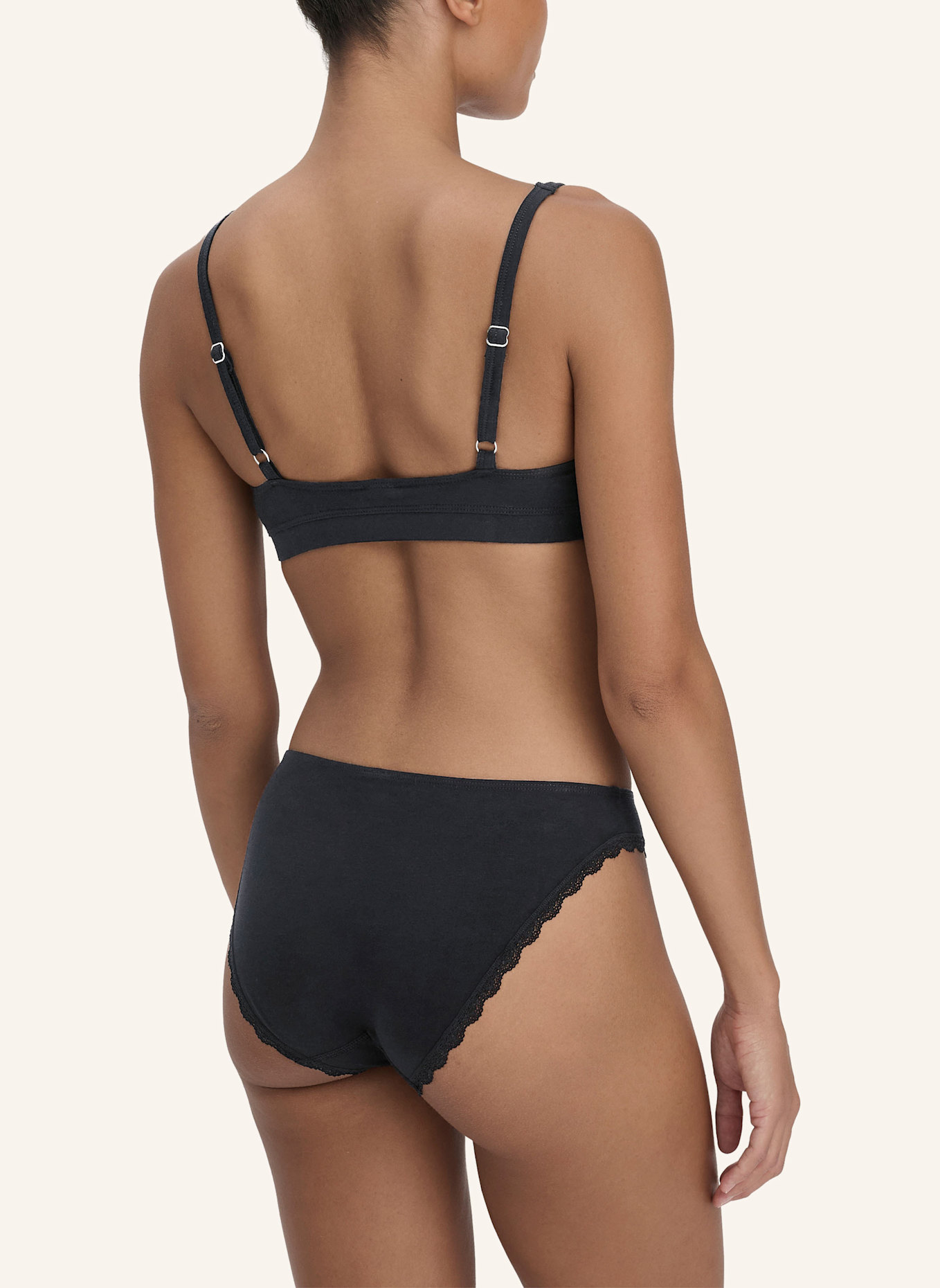 hessnatur Bustier: SCHWARZ