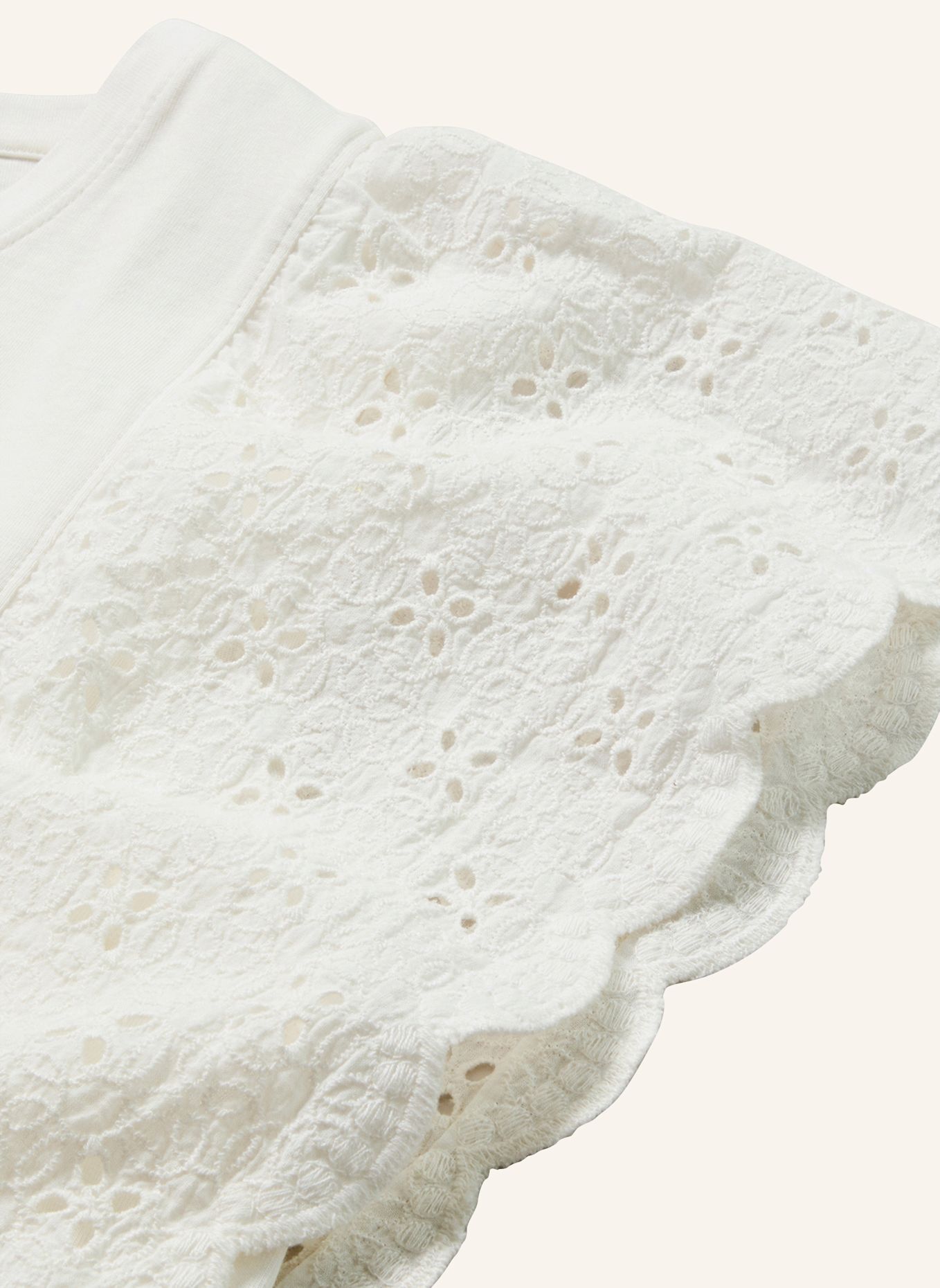 hessnatur Bohemian T-Shirt: WEISS