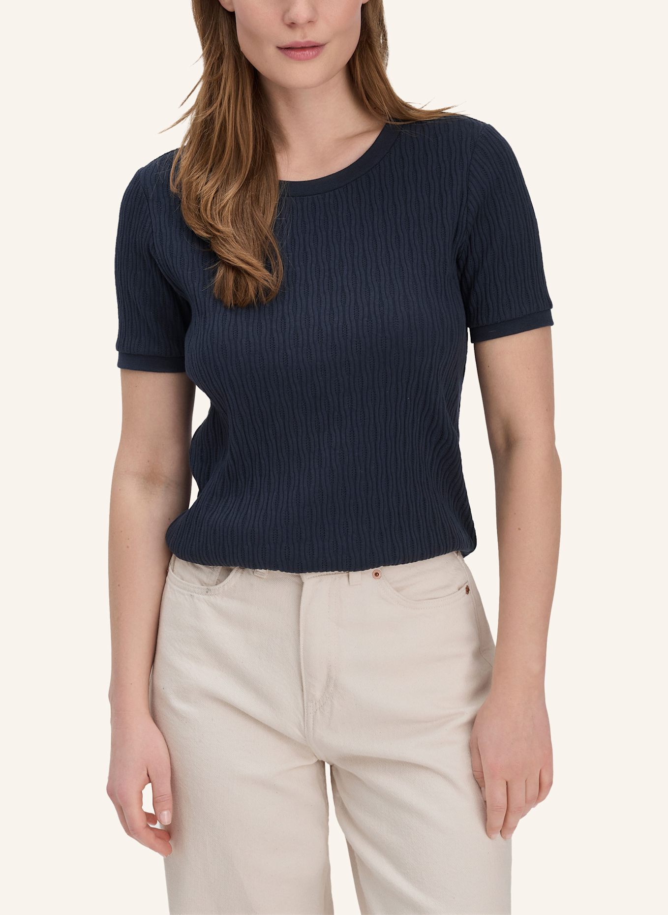 hessnatur T-Shirt: BLAU