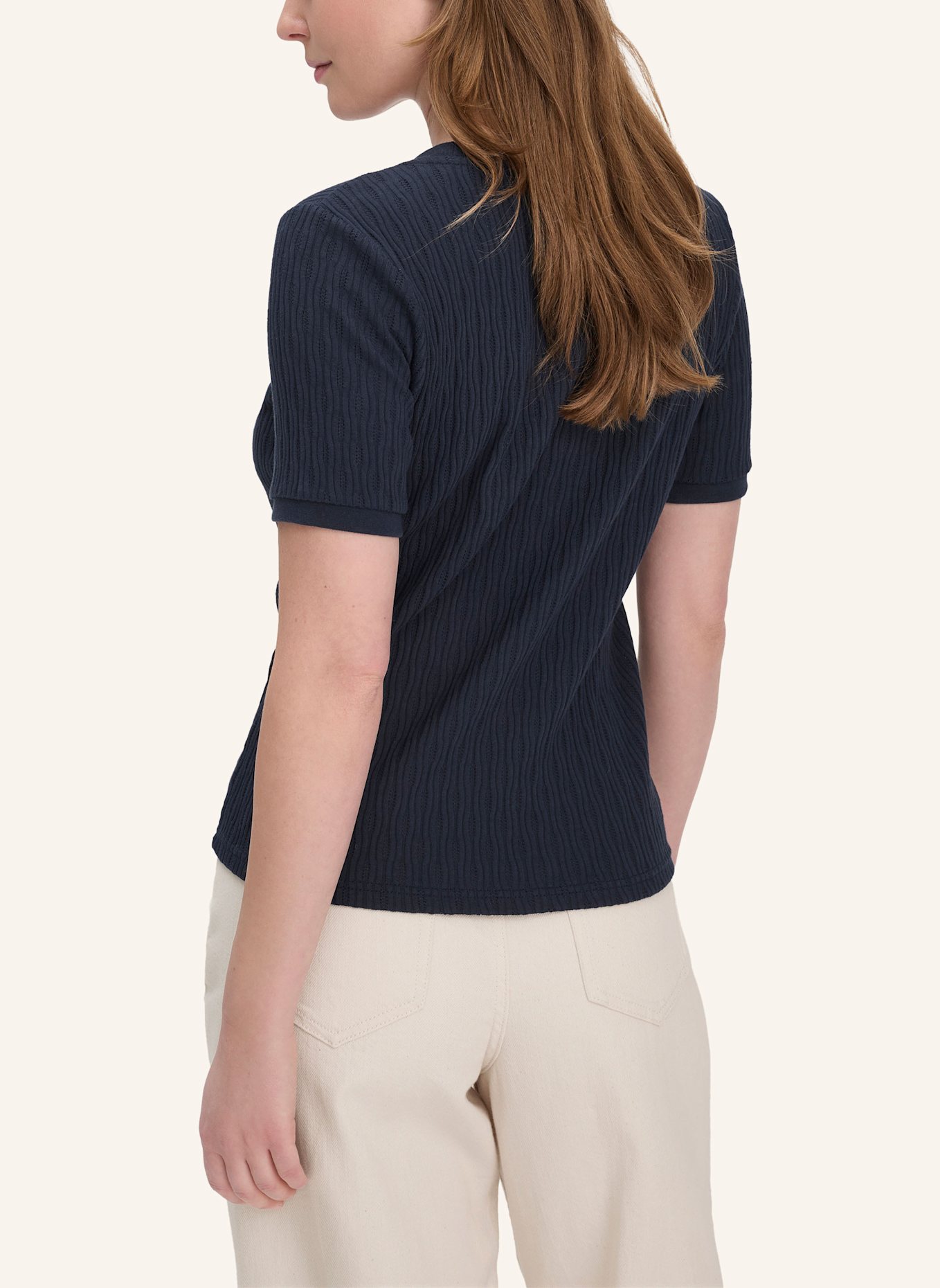 hessnatur T-Shirt: BLAU