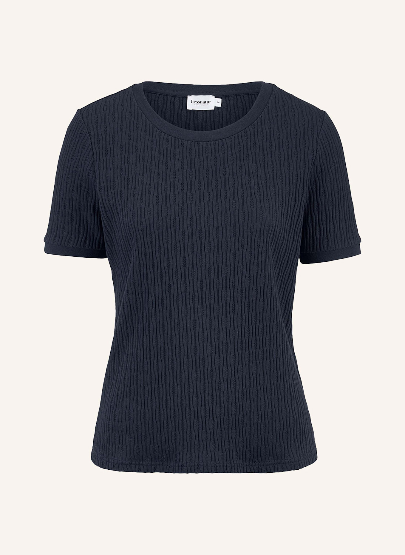 hessnatur T-Shirt: BLAU