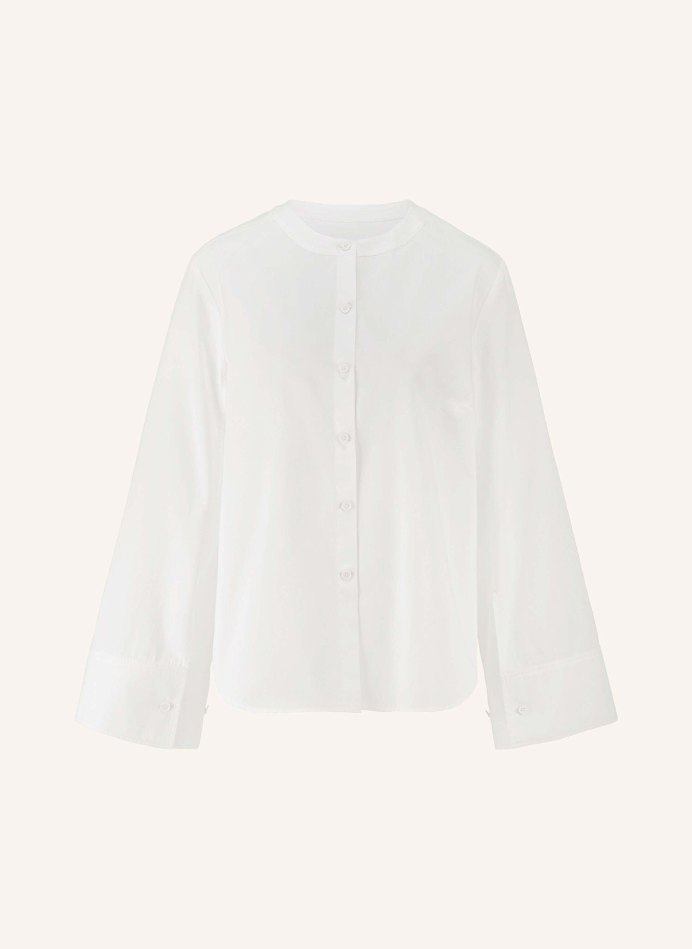 hessnatur Bluse Relaxed: WEISS