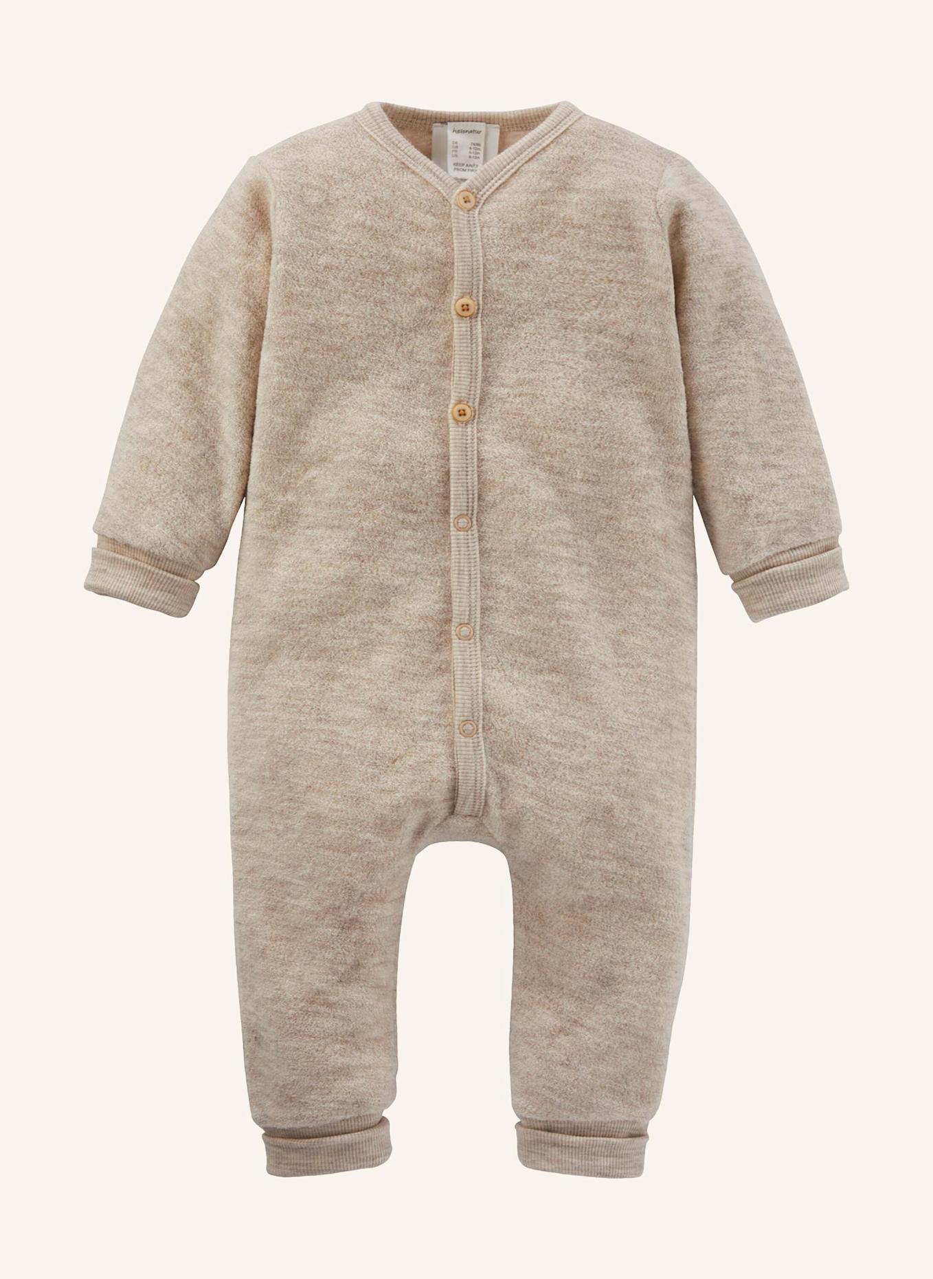 hessnatur Schlaf-Overall: BEIGE