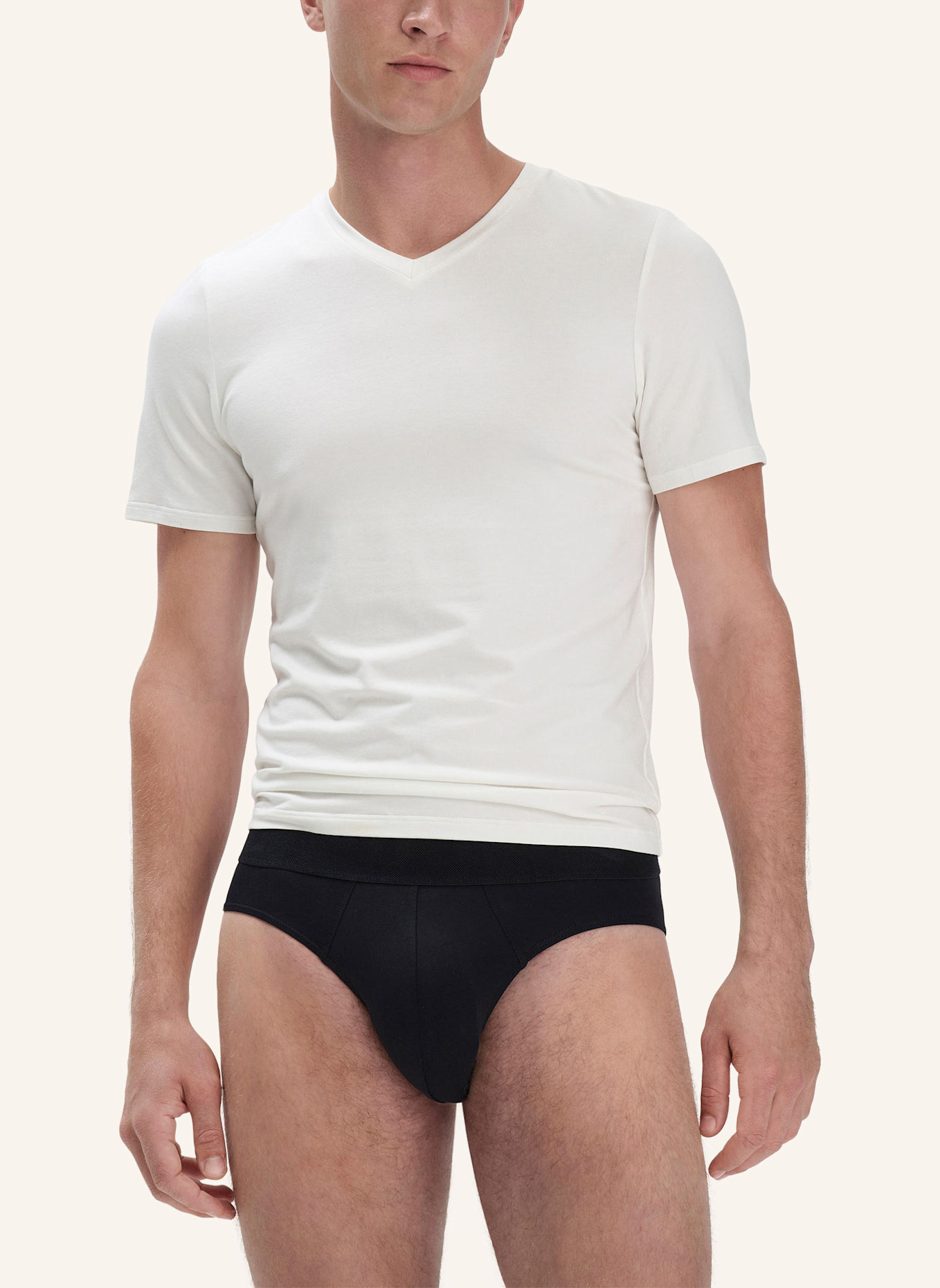 hessnatur Slip Regular Cut: SCHWARZ