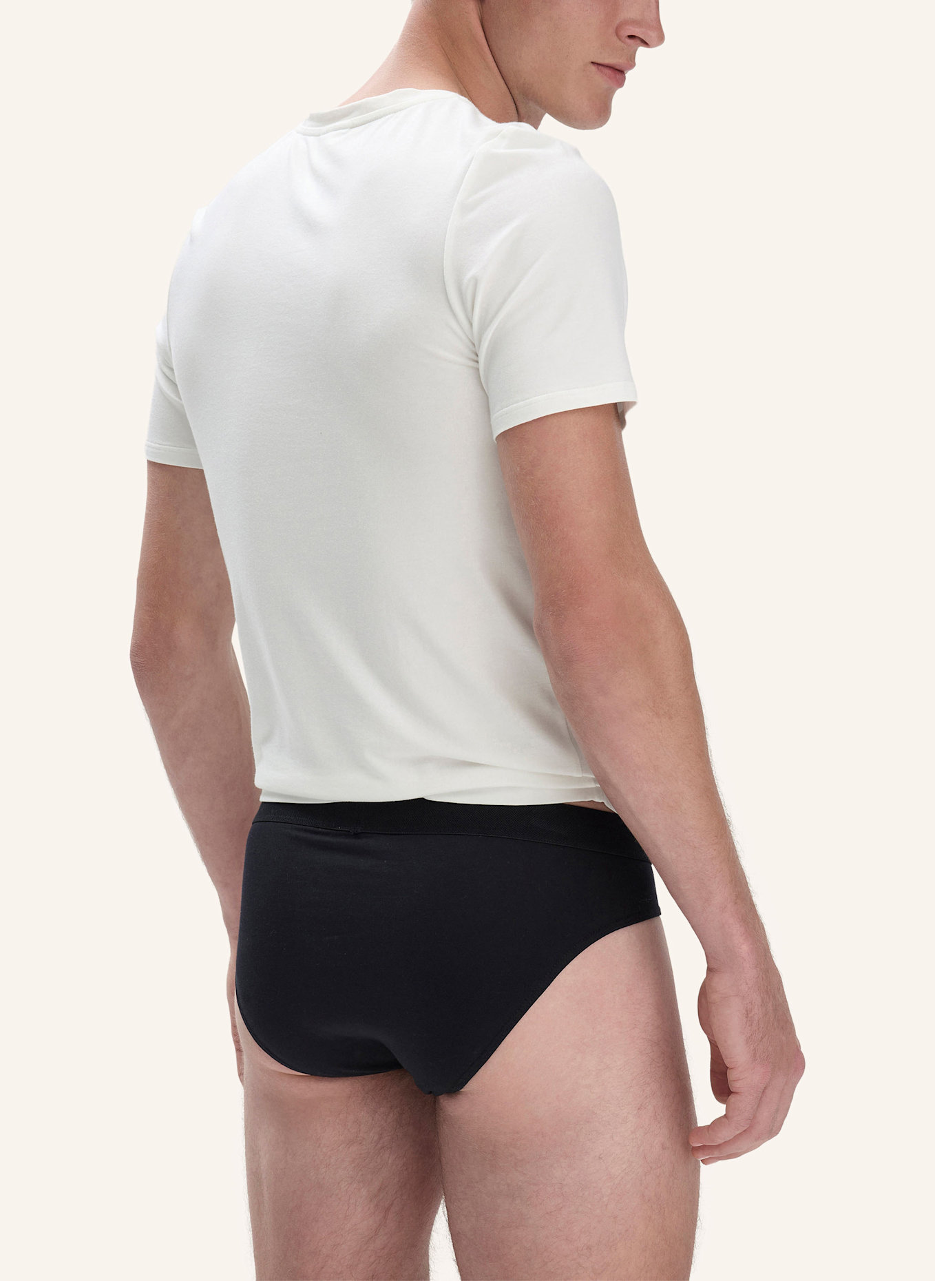 hessnatur Slip Regular Cut: SCHWARZ