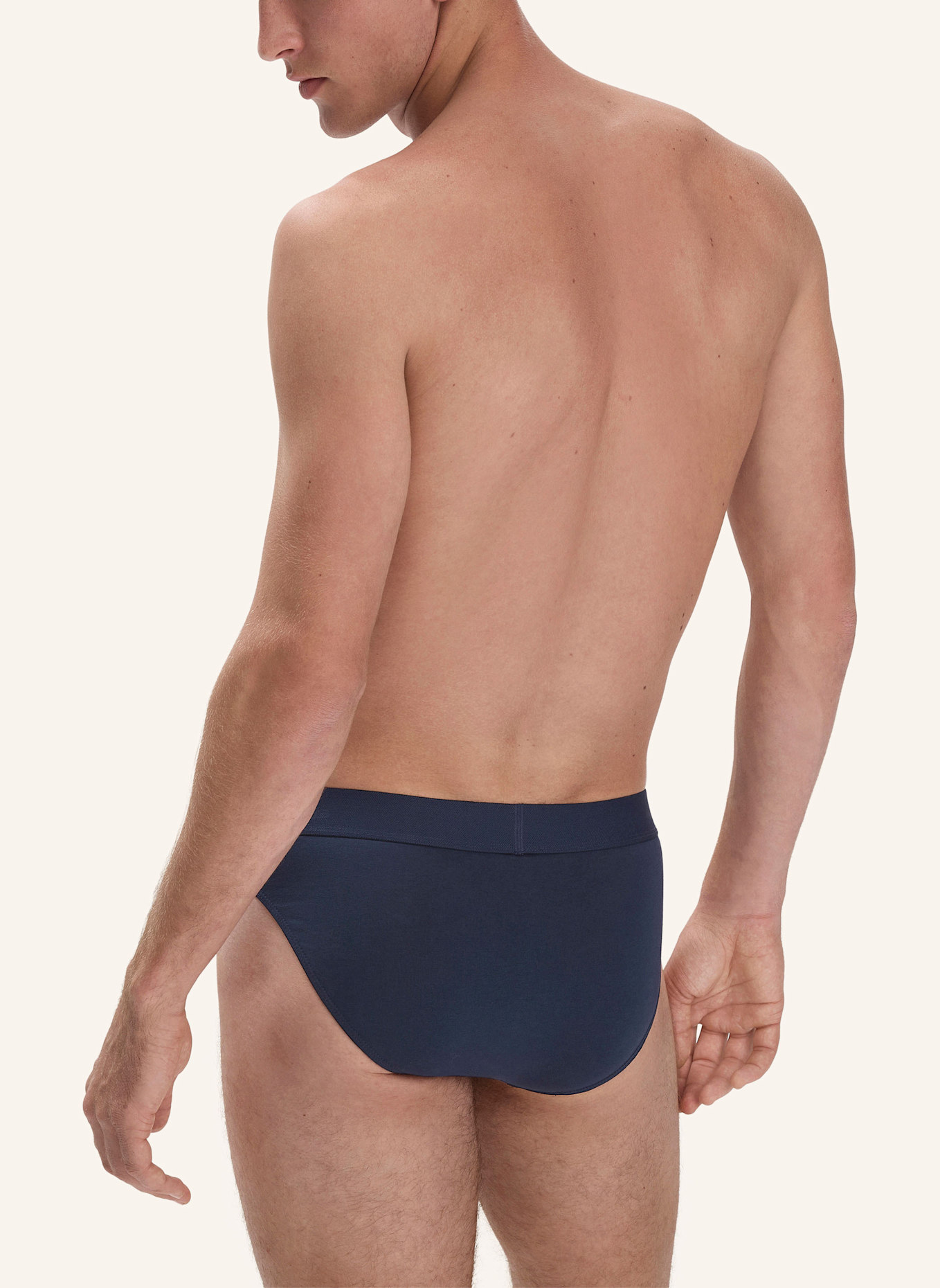 hessnatur Slip Regular Cut: BLAU