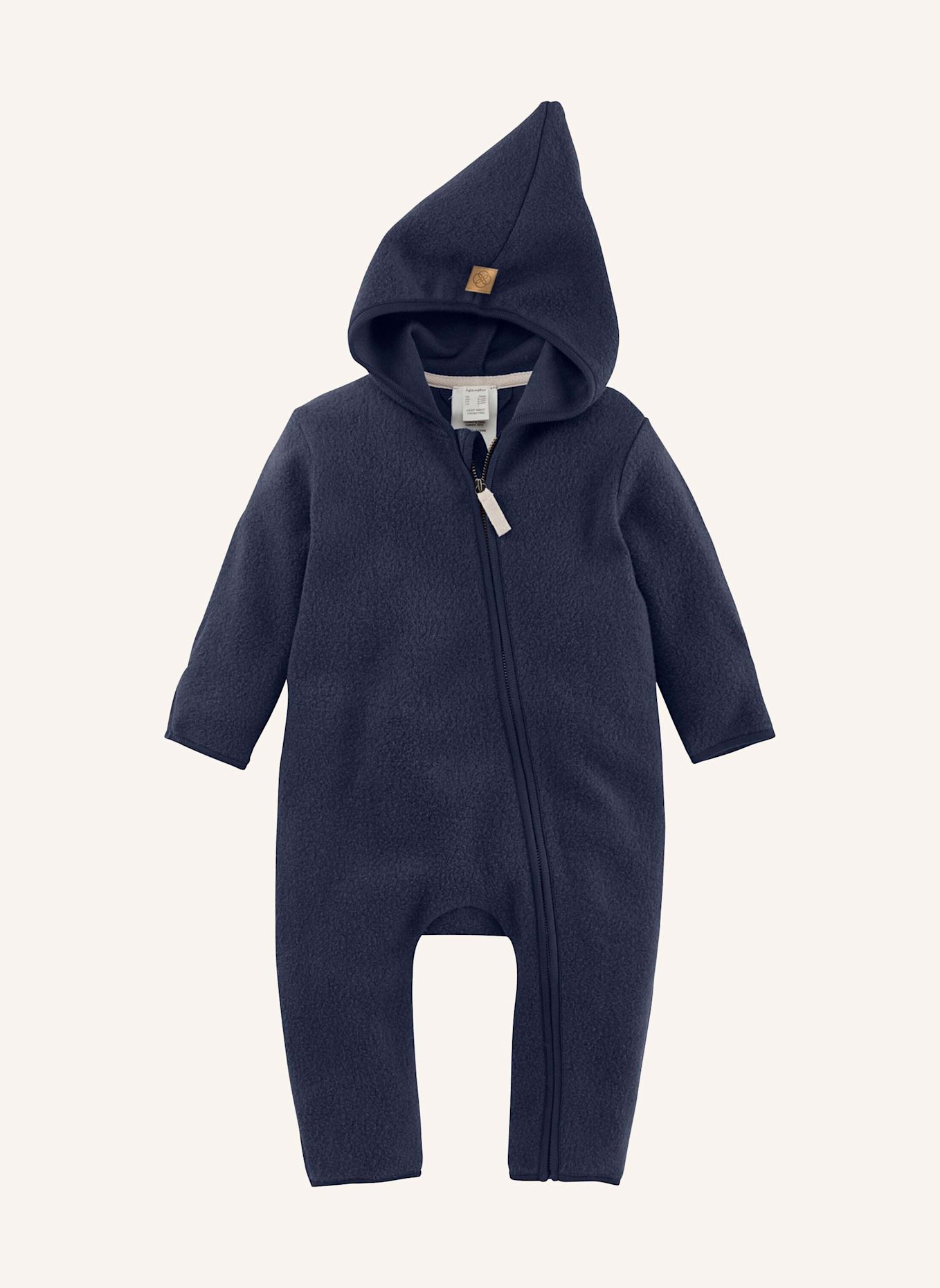 hessnatur Fleece-Overall: BLAU