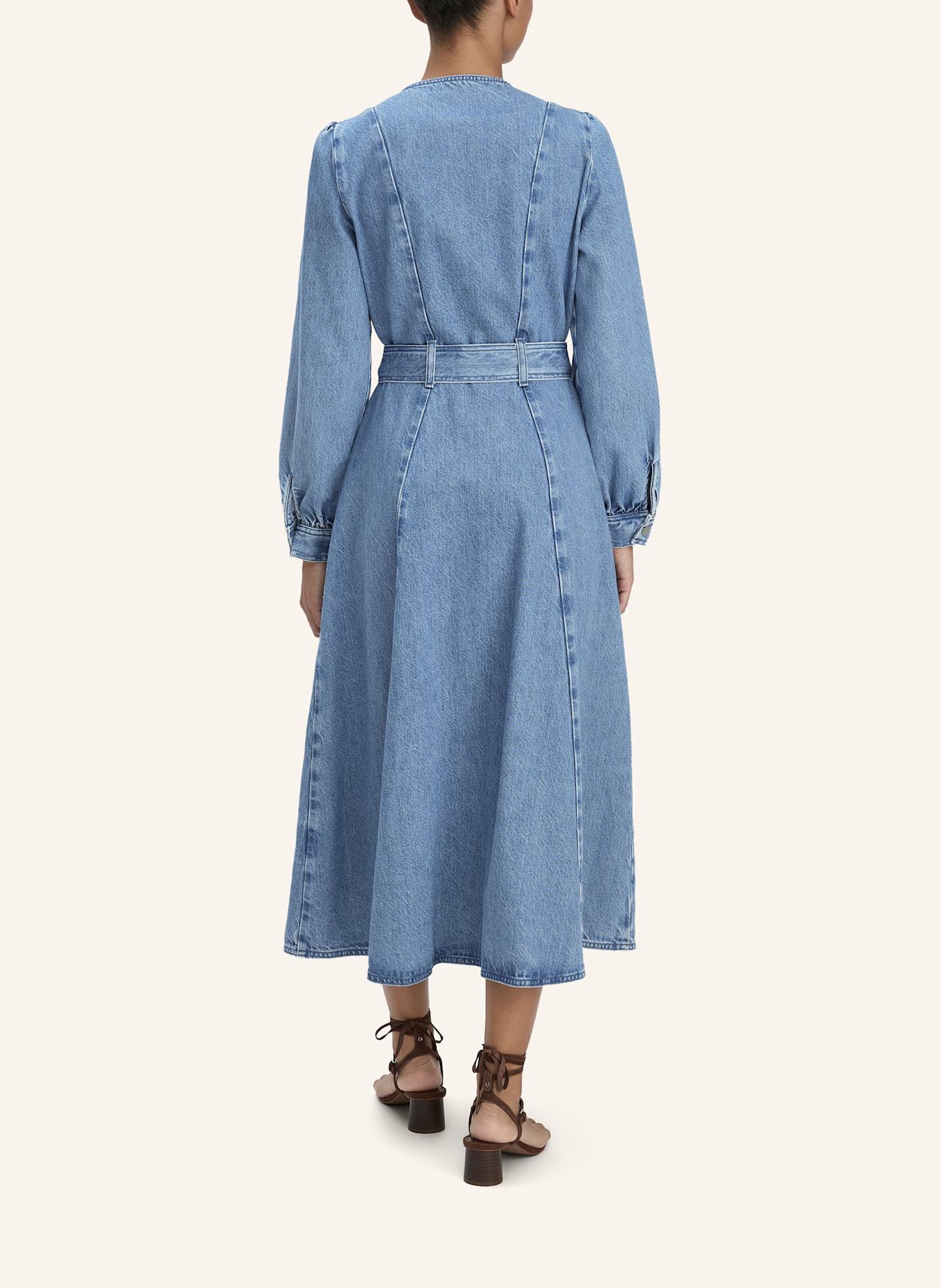 hessnatur Jeanskleid: BLAU