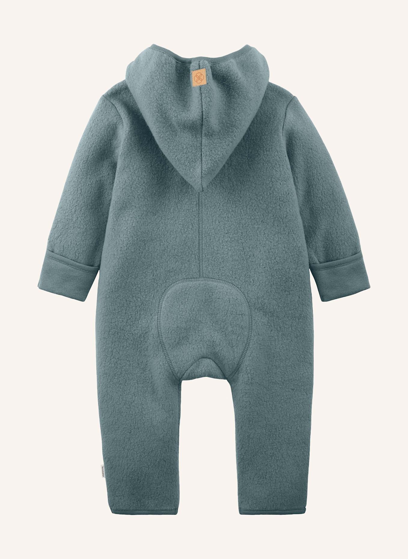 hessnatur Fleece-Overall: BLAU