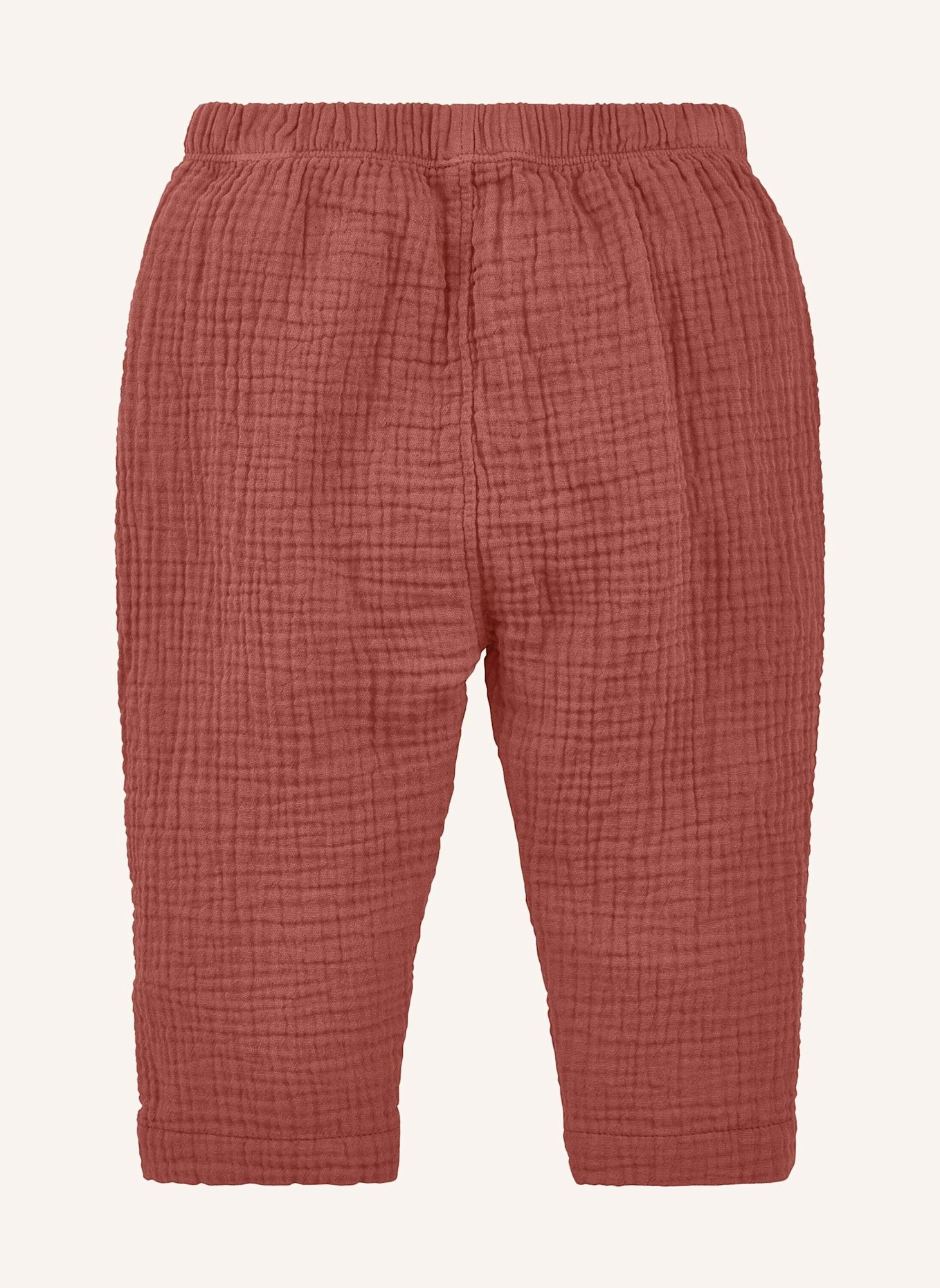 hessnatur Musselin Hose Regular: BRAUN