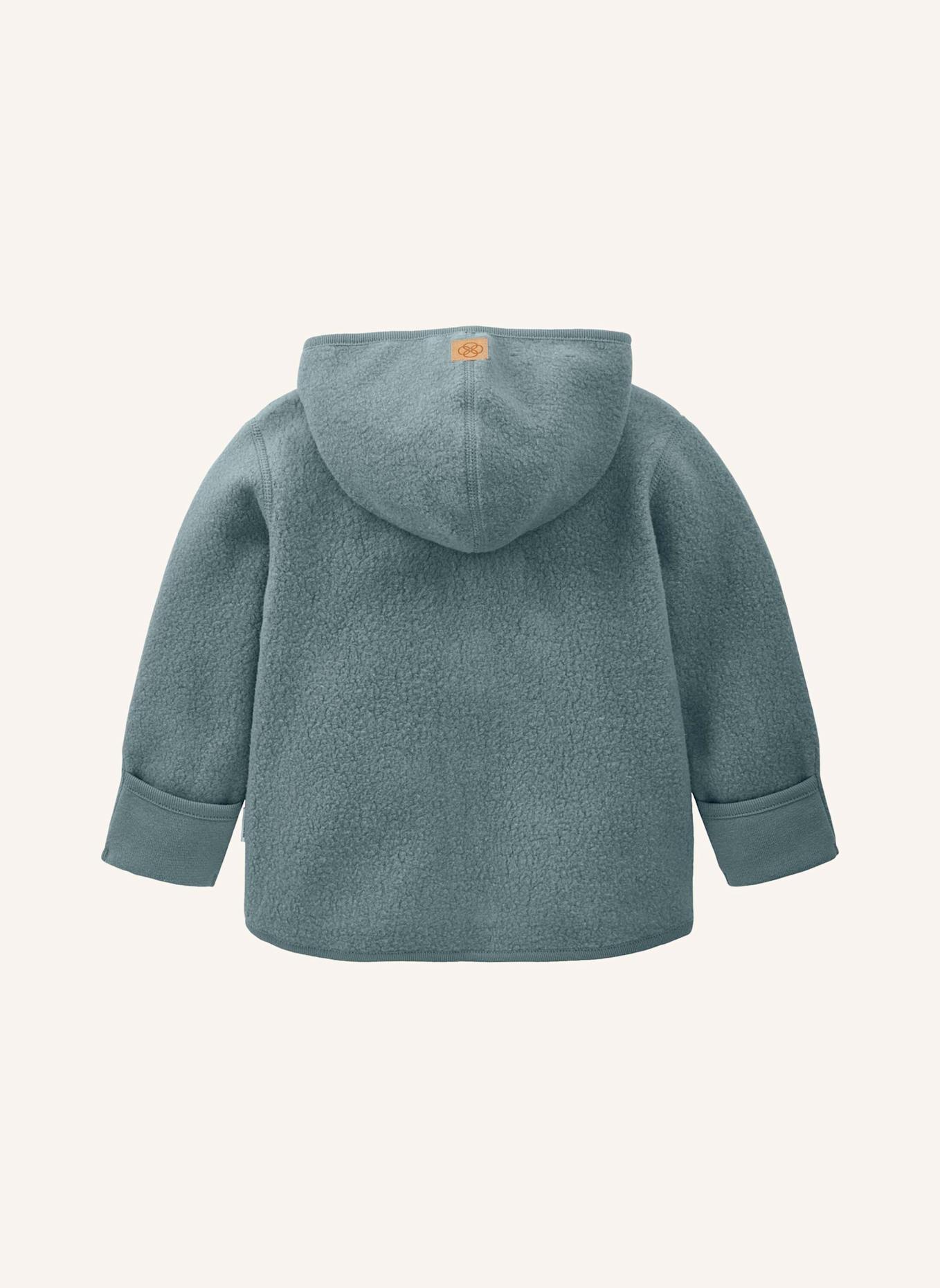 hessnatur Fleece-Jacke: BLAU