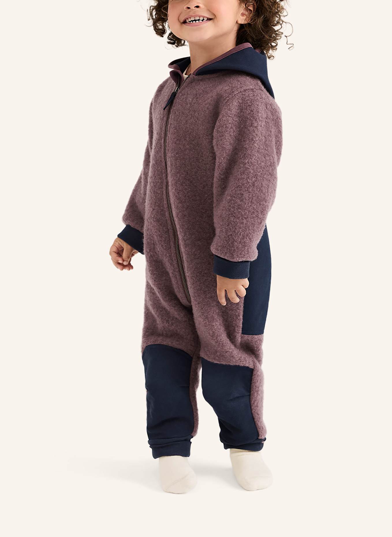 hessnatur Wollfleece Overall: ROSA