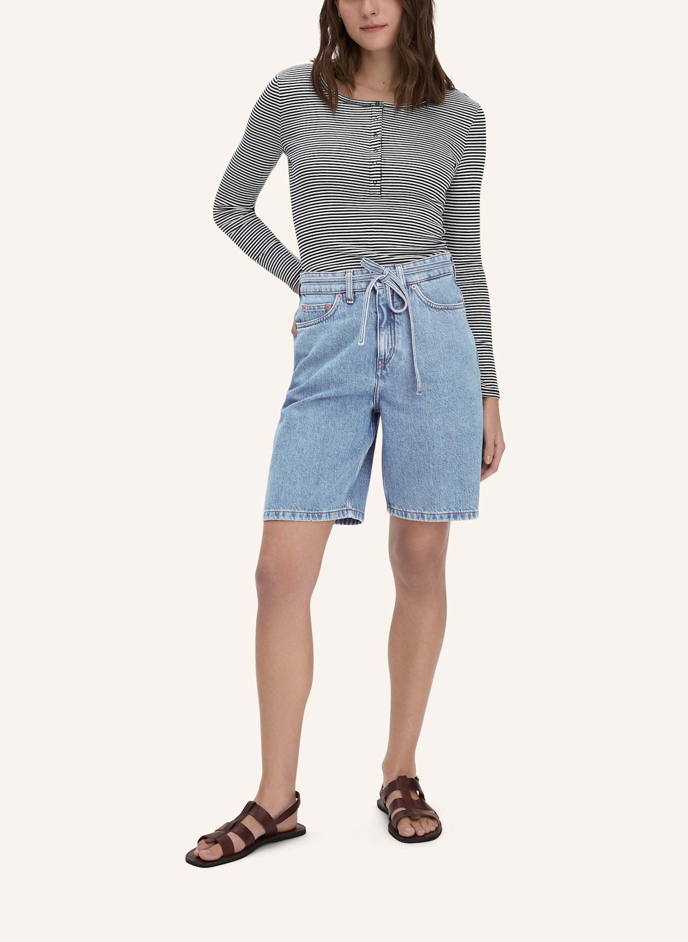 hessnatur Shirt: BLAU