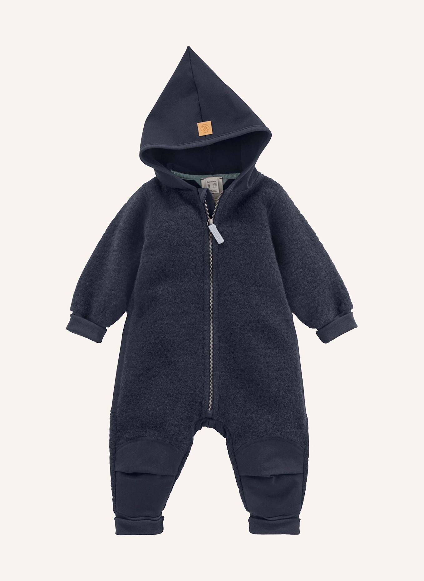 hessnatur Wollfleece Overall: BLAU
