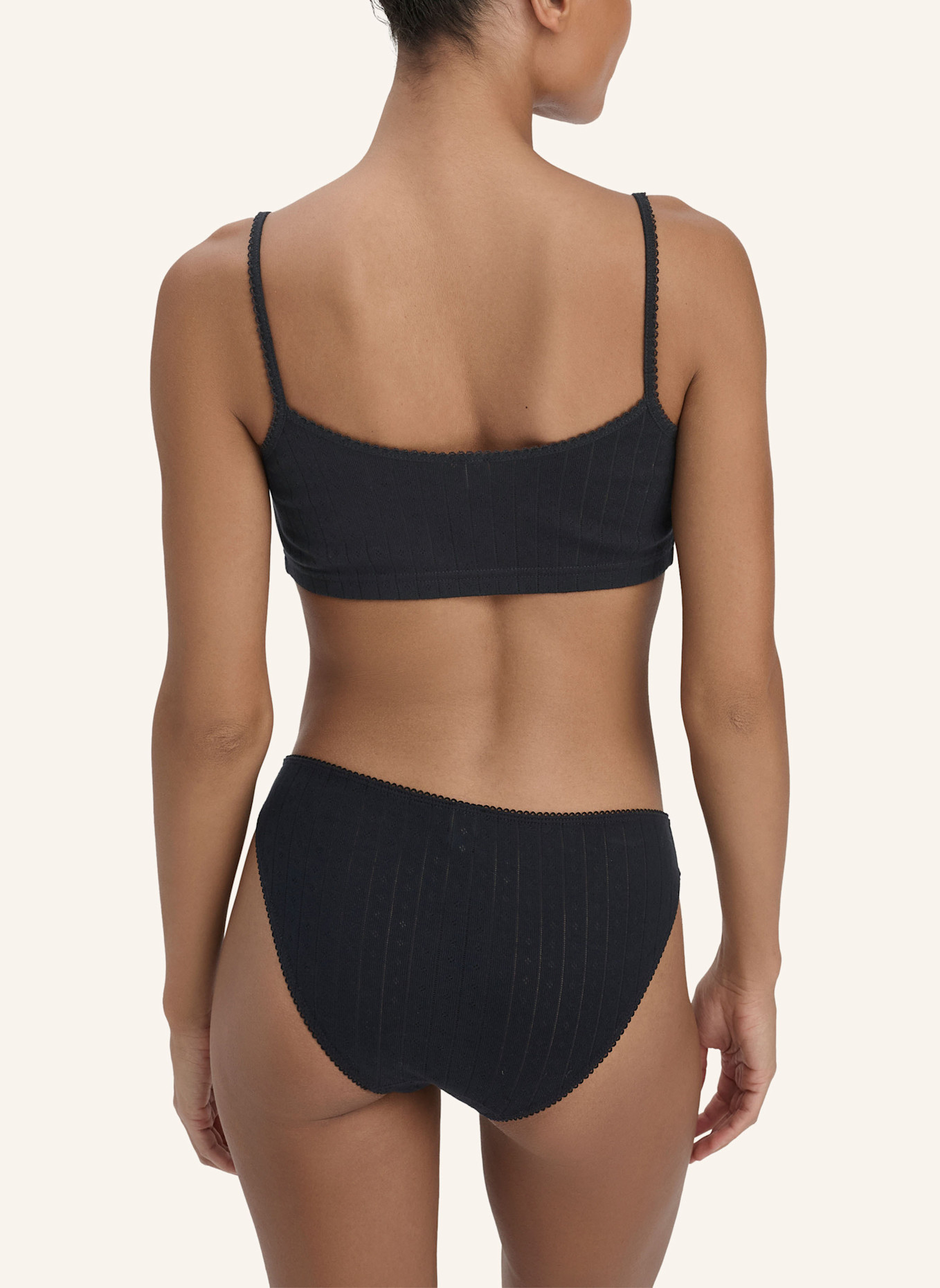 hessnatur Bustier: SCHWARZ