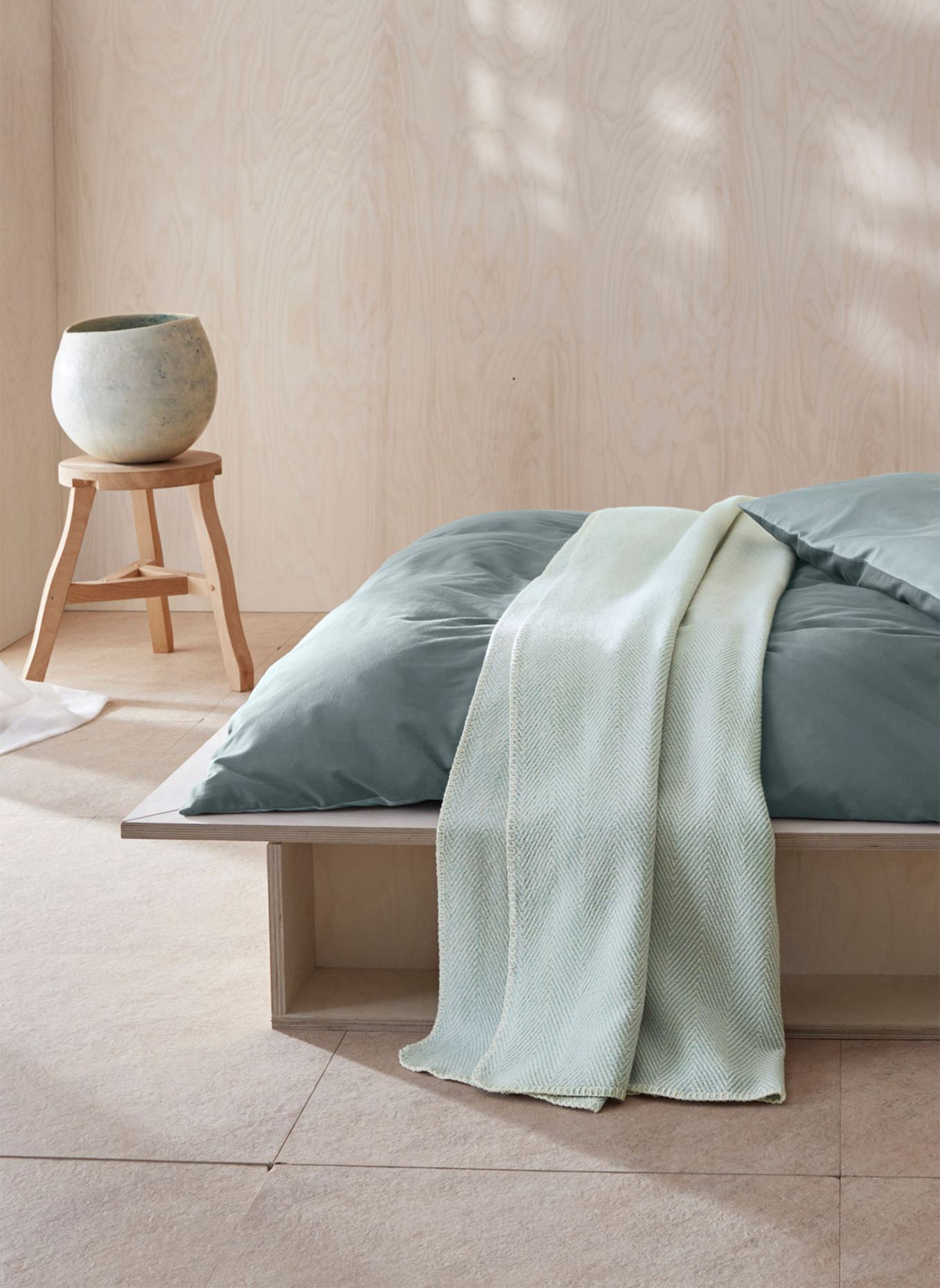 hessnatur Decke: GRÜN