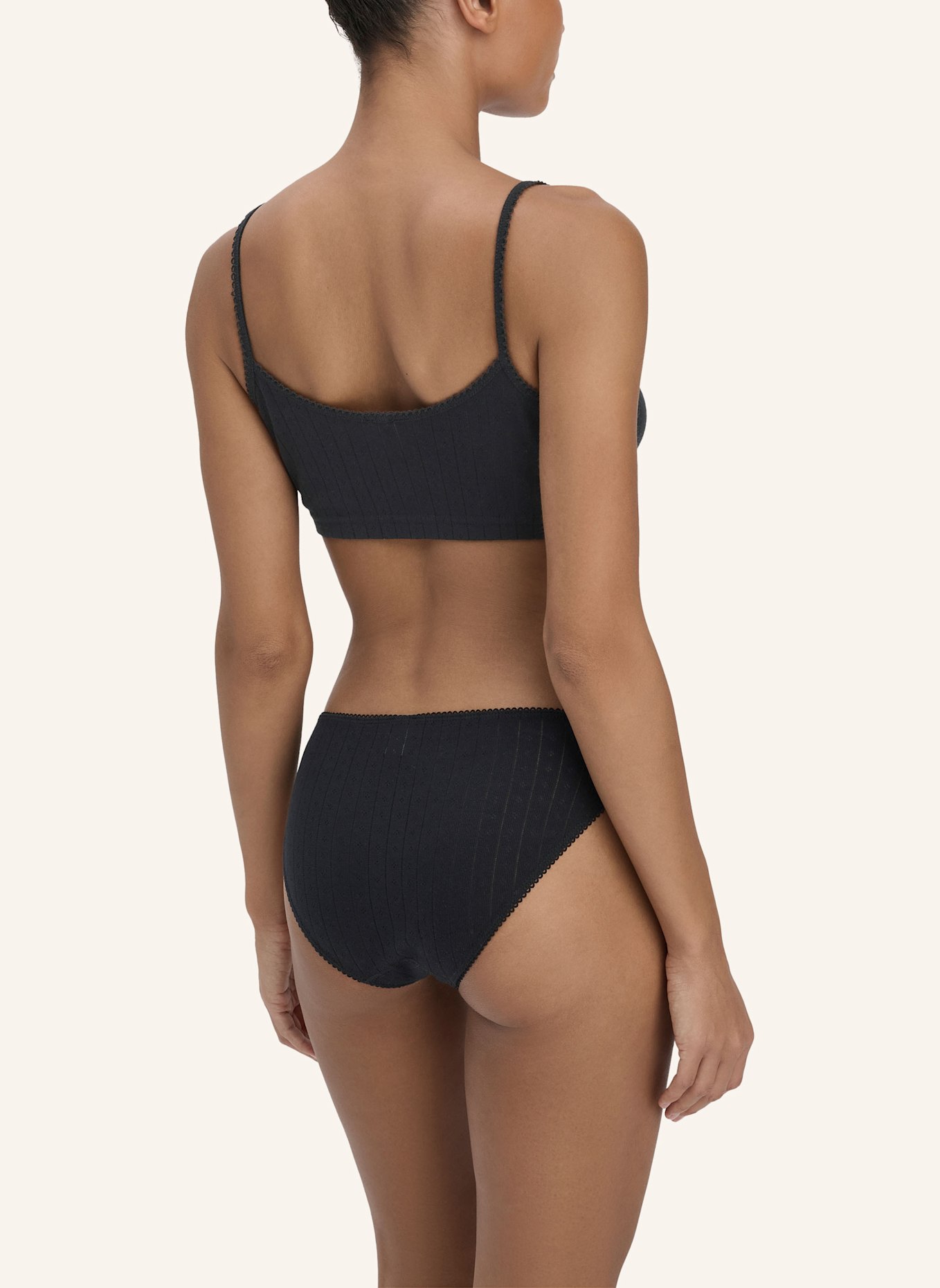 hessnatur Slip: SCHWARZ