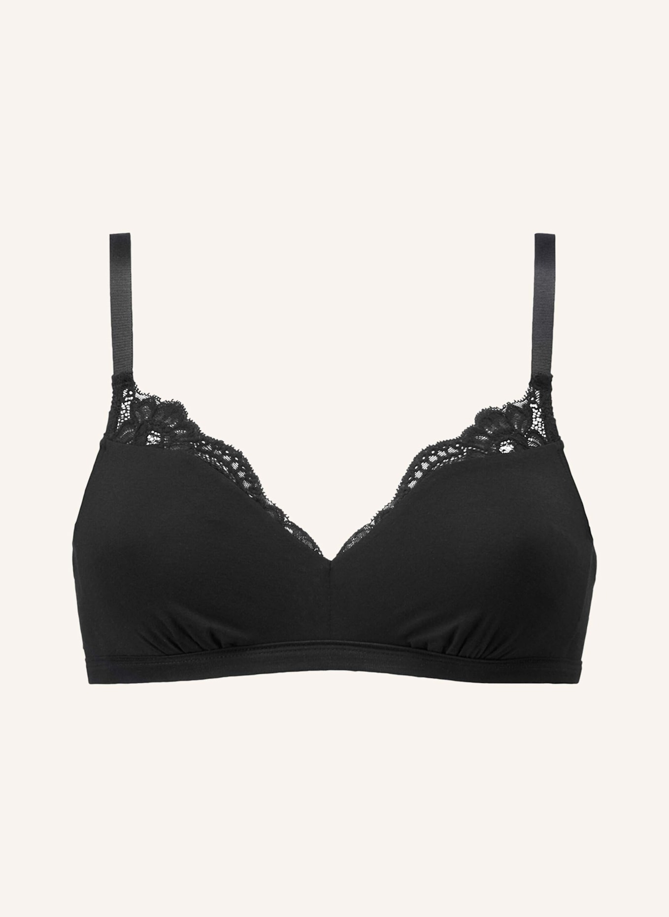 hessnatur Soft BH: SCHWARZ