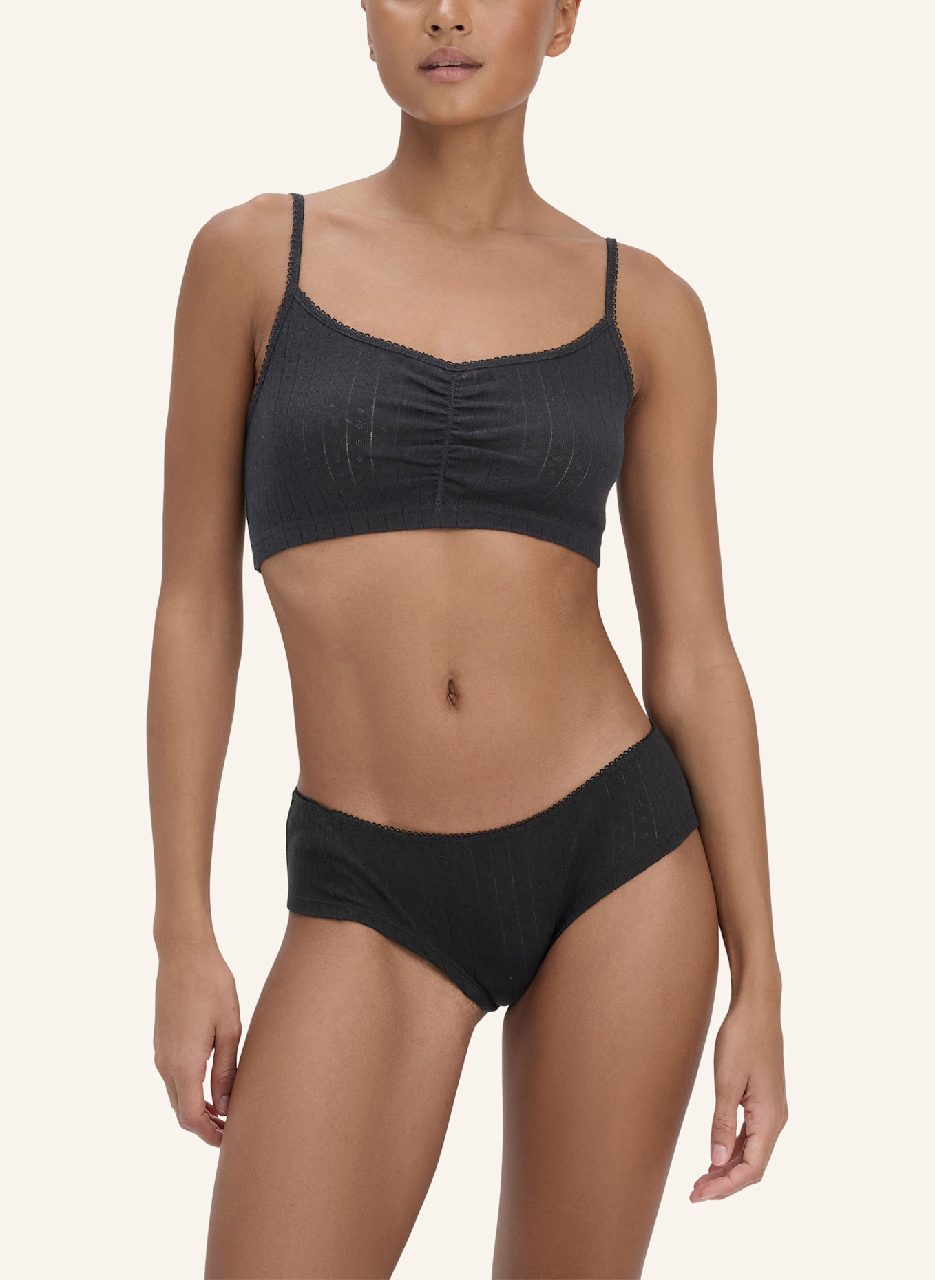 hessnatur Panty: SCHWARZ